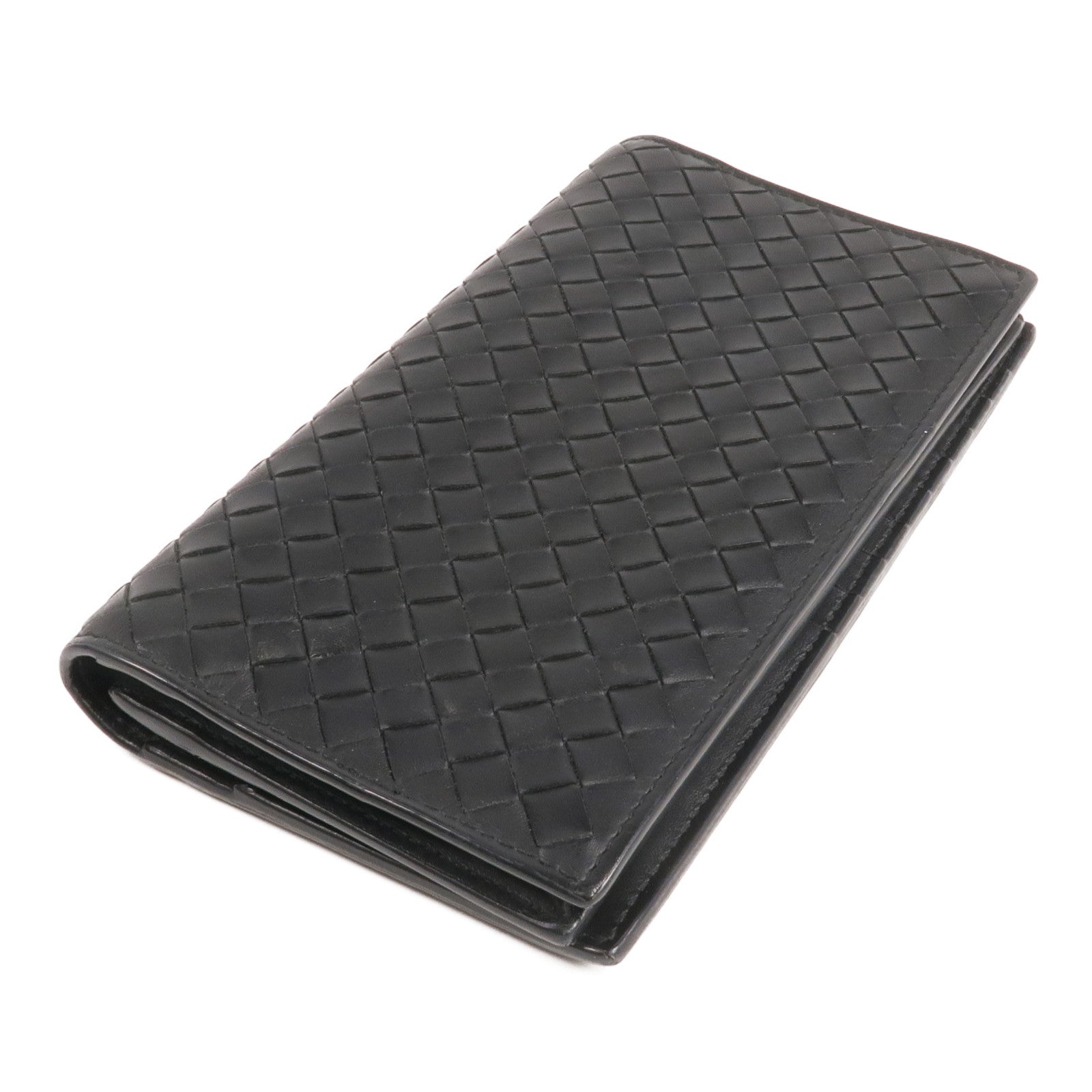 BOTTEGA VENETA 織紋皮革Long Wallet長錢包