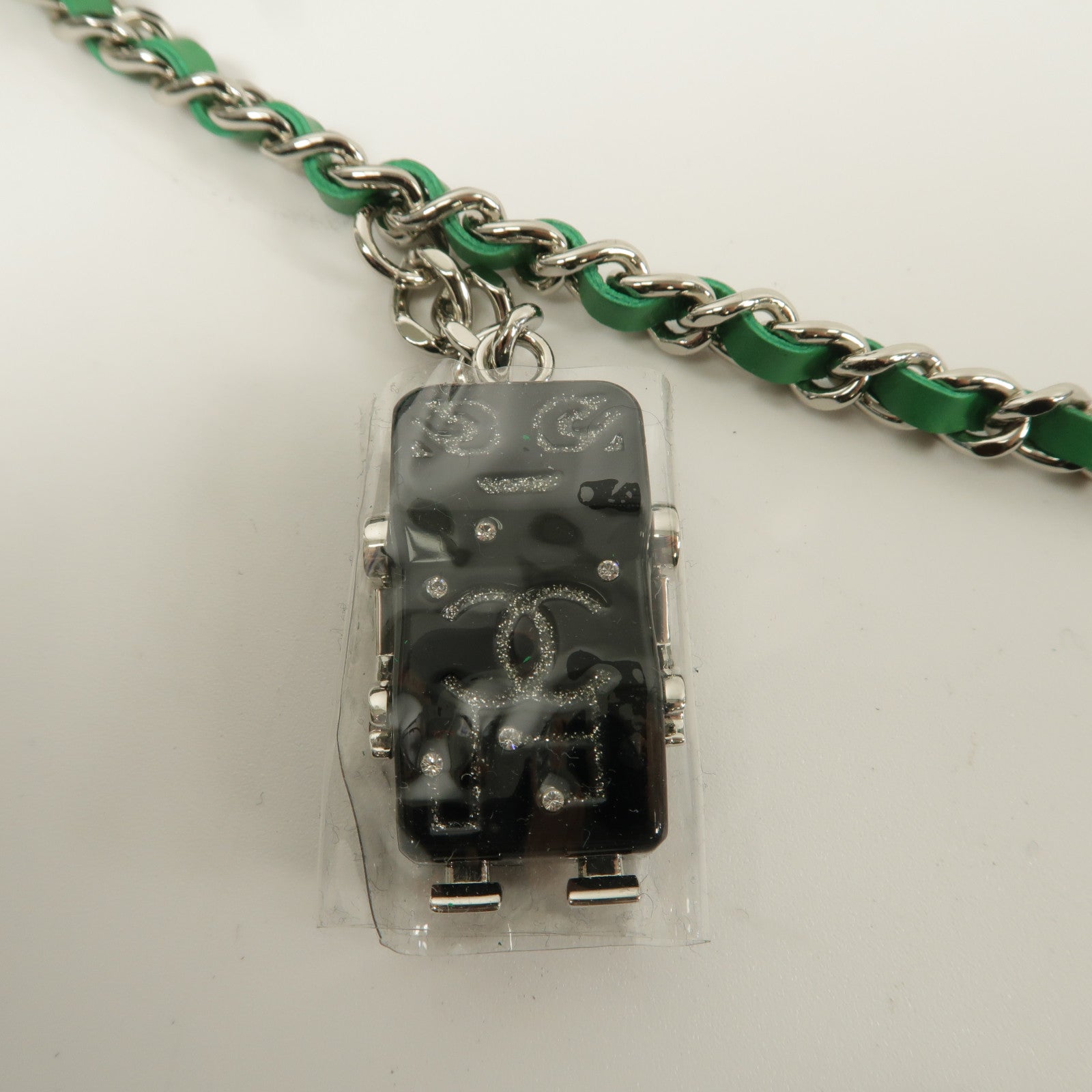 CHANEL Tweed WOC Wallet On Chain With Robot Charm鏈帶肩背袋
