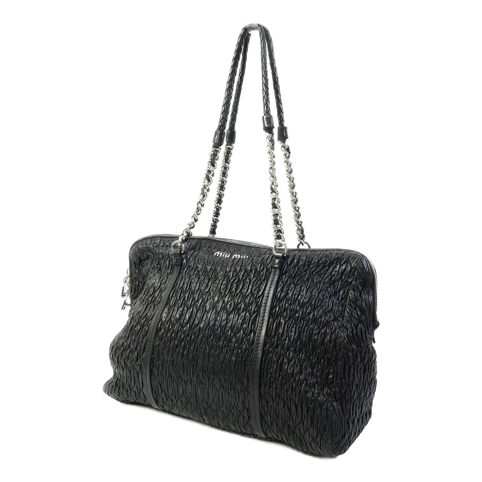 Miu Miu 羊皮皮革Shoulder Bag肩背袋