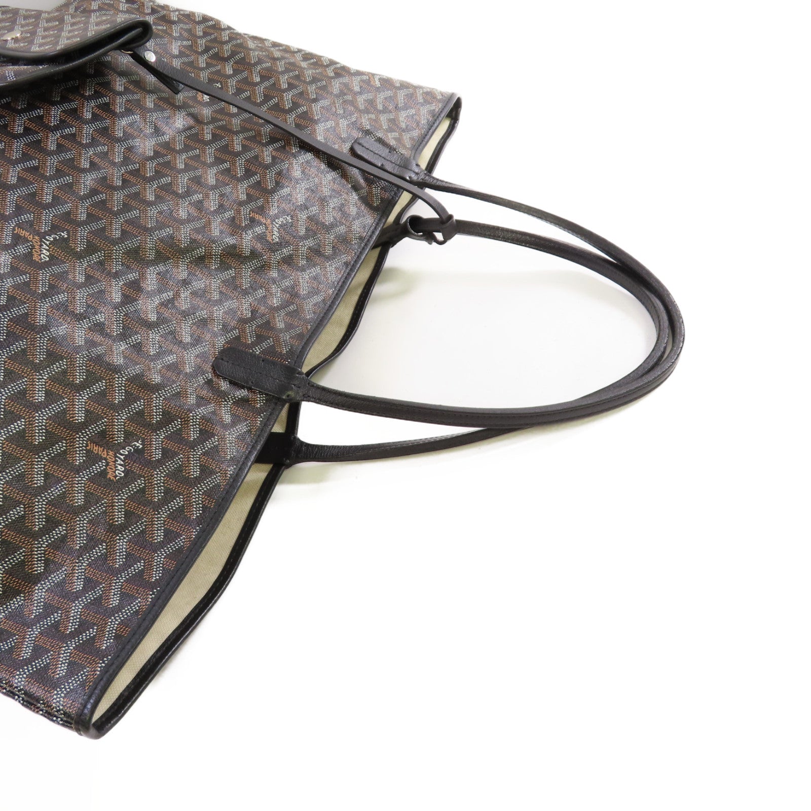 GOYARD 塗層帆布Saint Louis GM Tote Bag肩背袋啡色