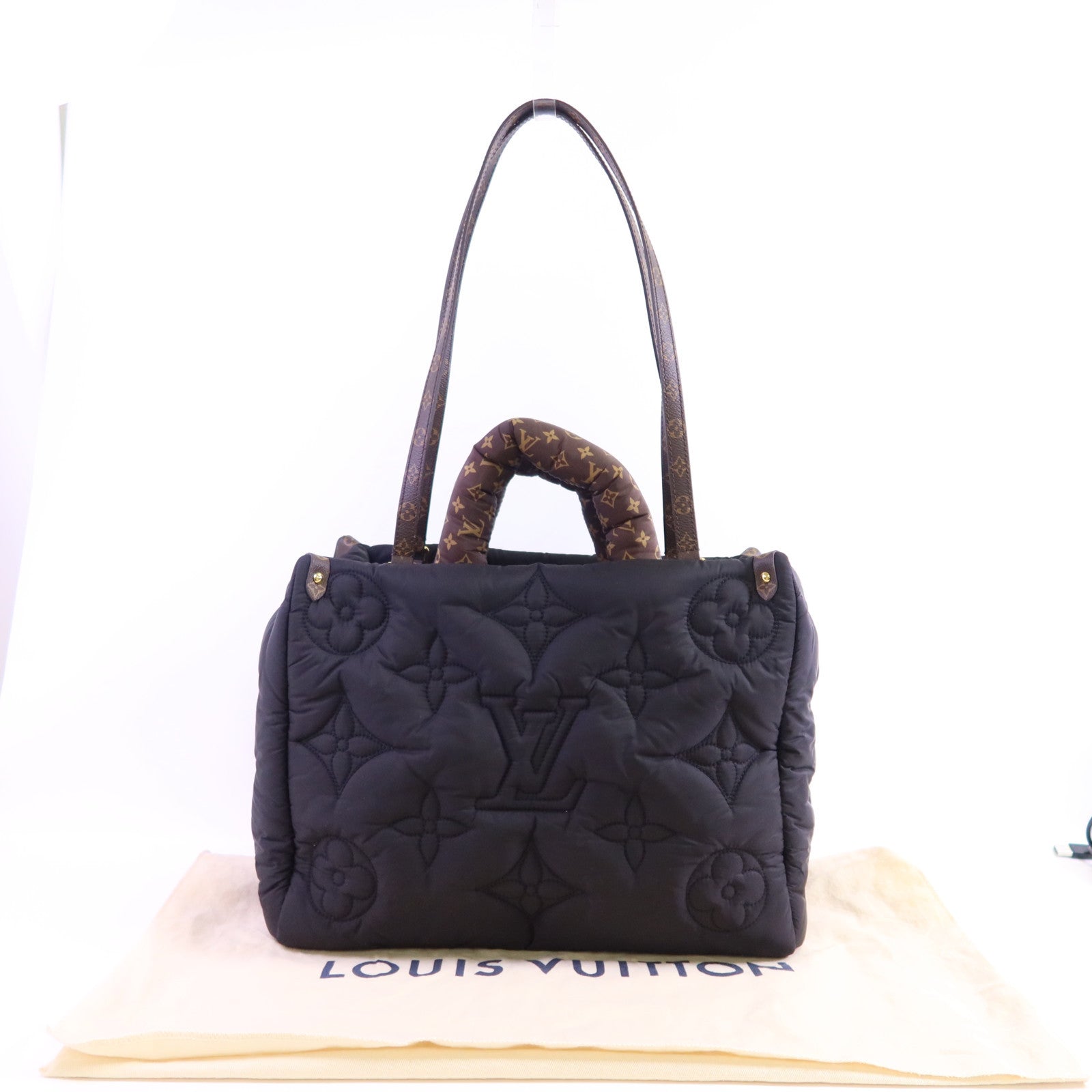LOUIS VUITTON LV Pillow On The Go MM金扣手挽肩背兩用袋