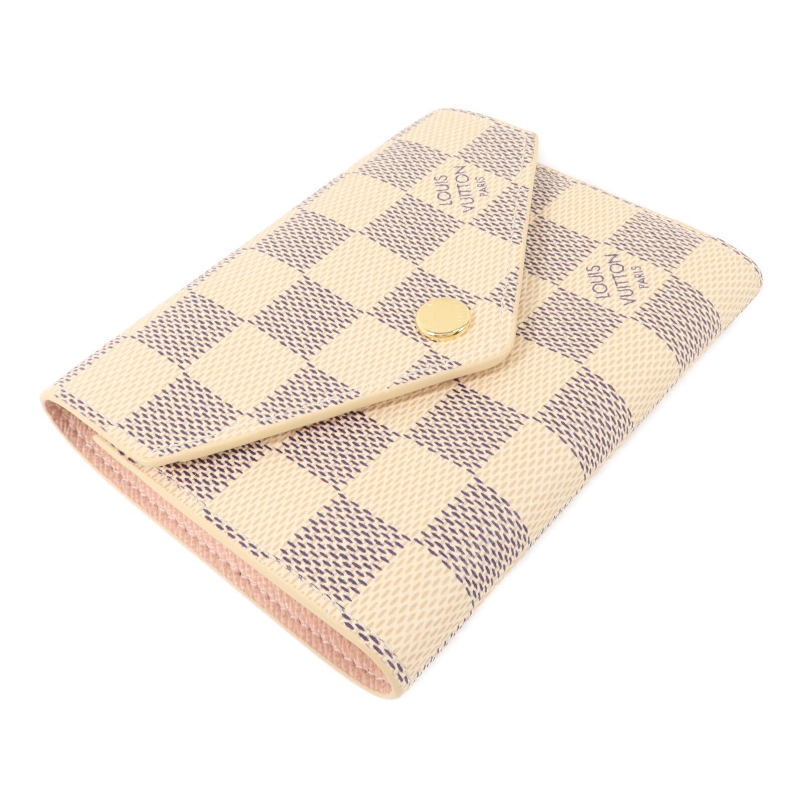 LOUIS VUITTON Damier Azur Victorine Wallet錢包