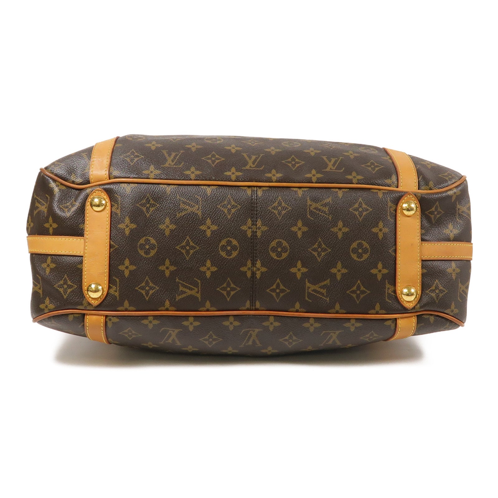 LOUIS VUITTON LV GHW Stresa GM Shoulder Bag M51188 Monogram Brown