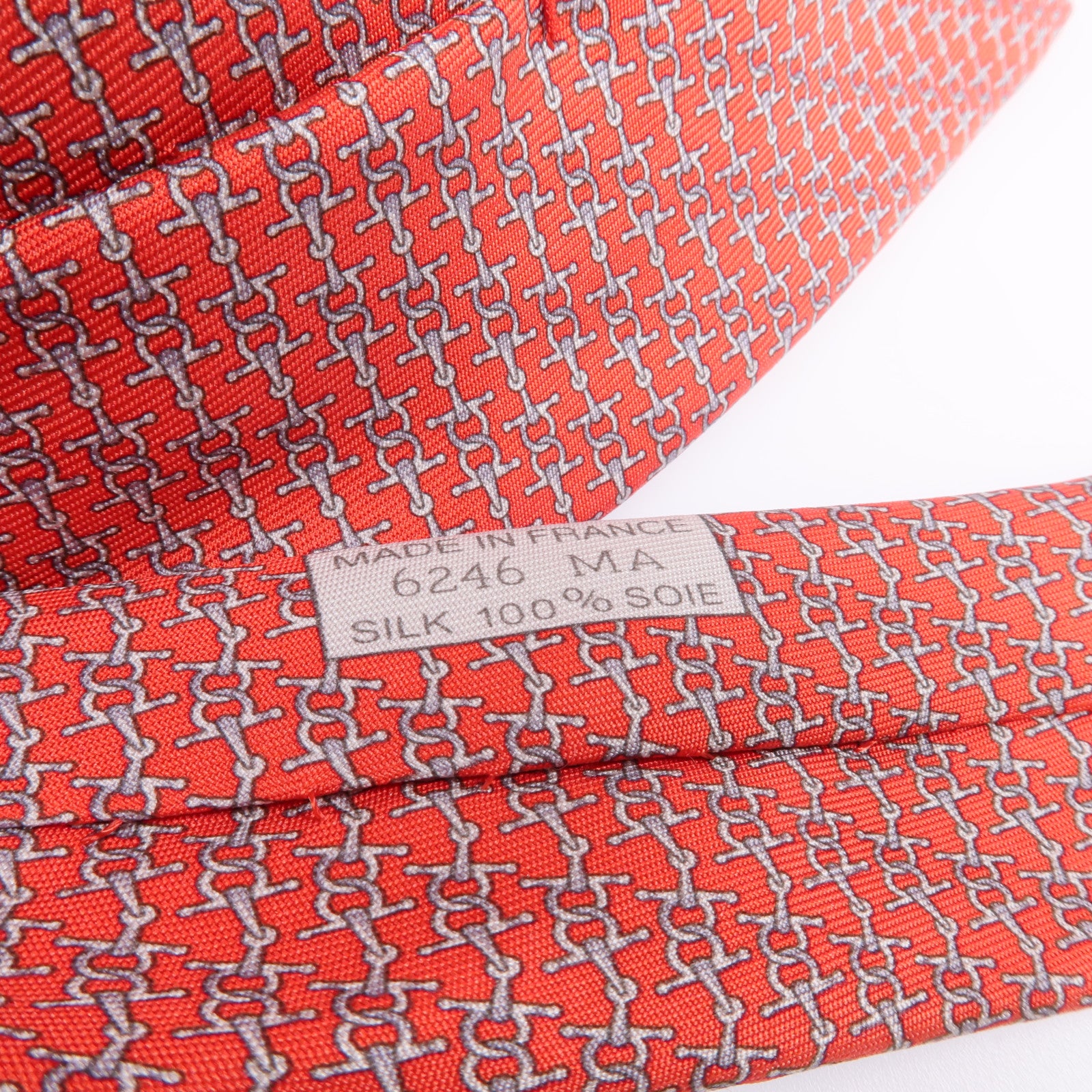 HERMES 絲質Necktie領帶