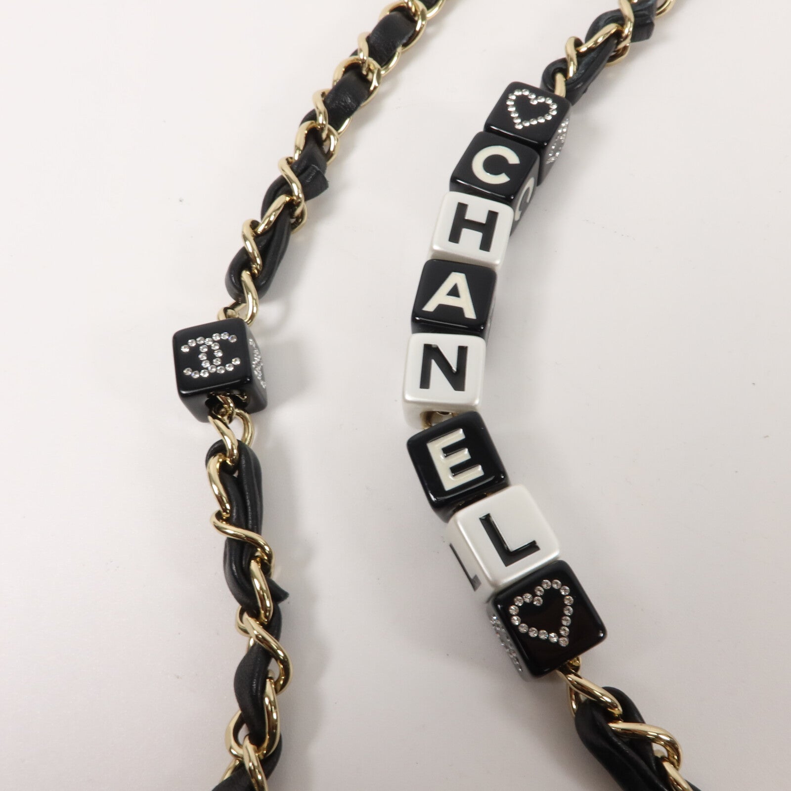 CHANEL 牛皮皮革Chain Shoulder鏈帶肩背袋