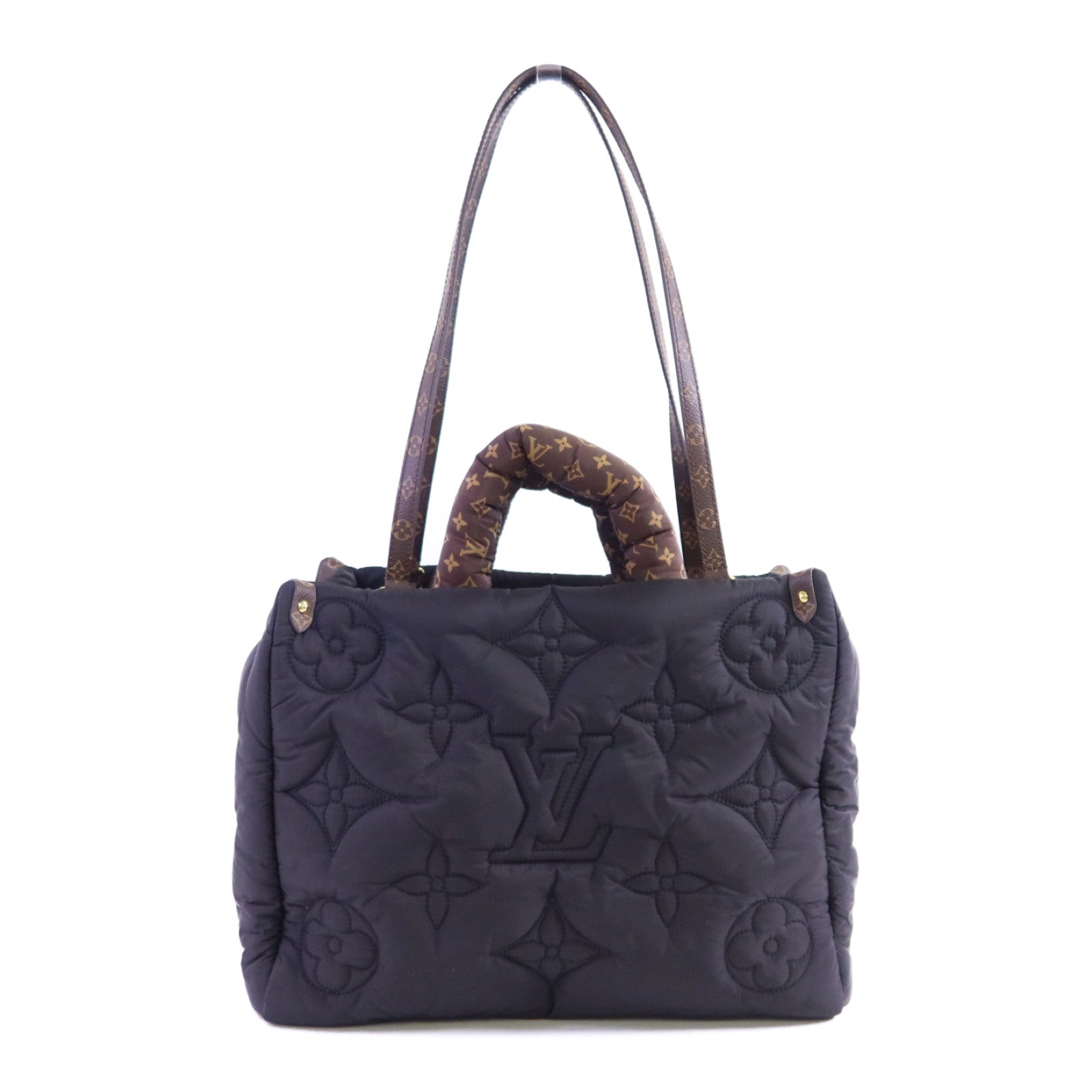 LOUIS VUITTON LV Pillow On The Go MM金扣手挽肩背兩用袋