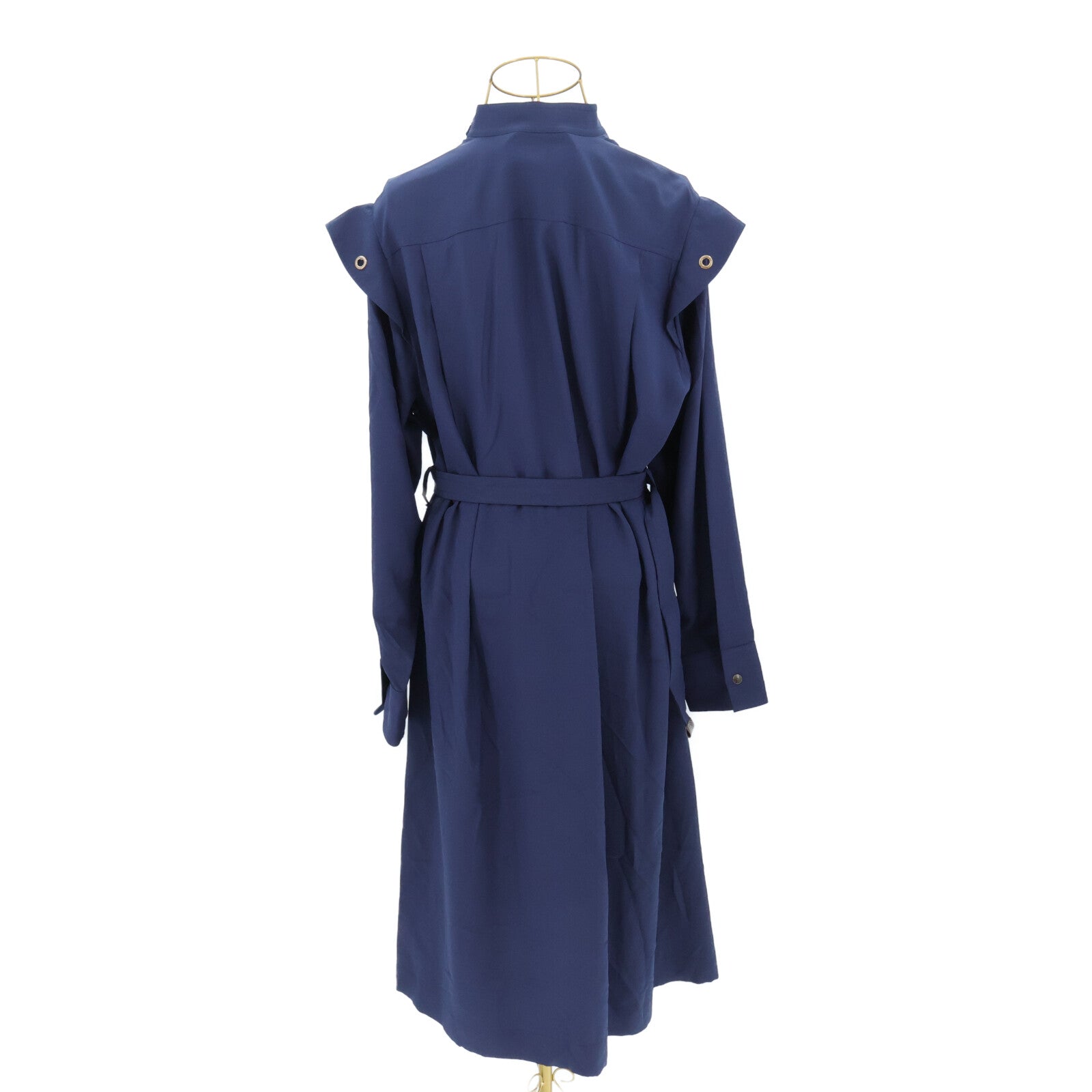 LOUIS VUITTON Long-Sleeved Epaulet Shirt連身裙
