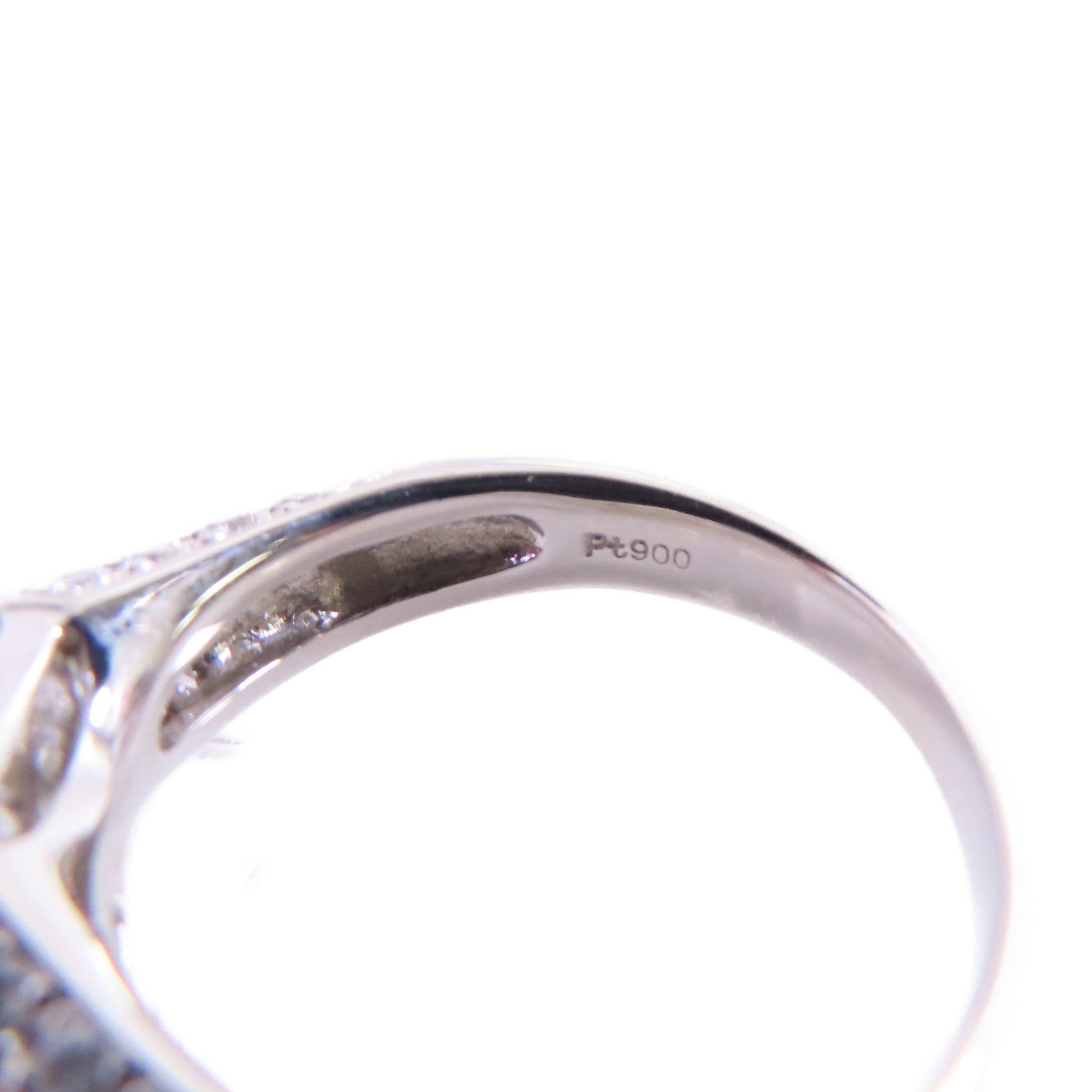 JEWELRY PT900鉑金/鑽石Diamond Ring戒指US#7.25