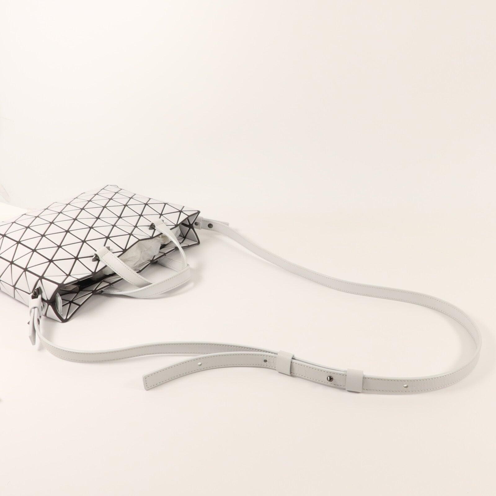 BAO BAO ISSEYMIYAKE PVC/牛皮皮革Hand Bag手挽肩背兩用袋