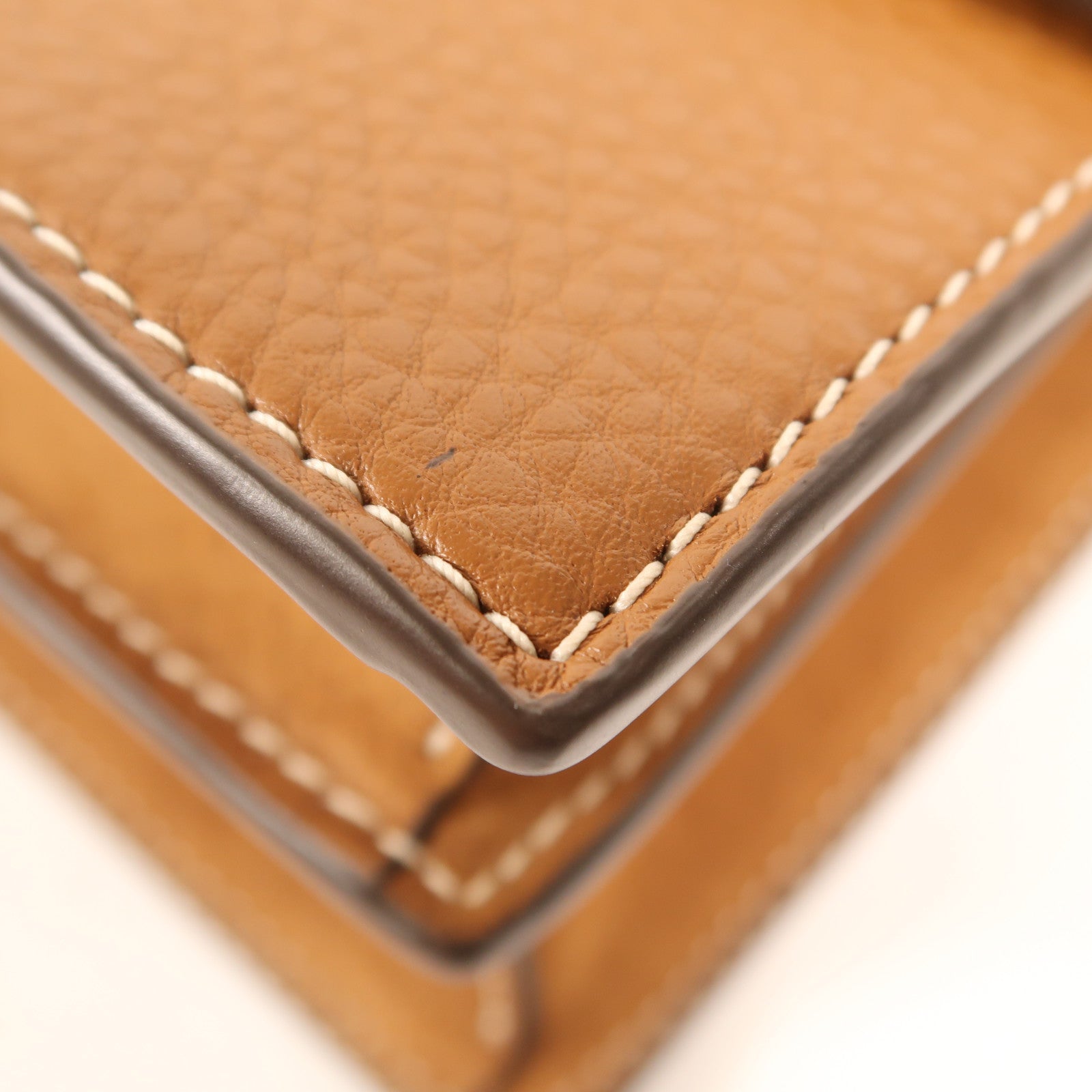 Tory Burch 牛皮皮革Shoulder Bag金扣手挽肩背兩用袋