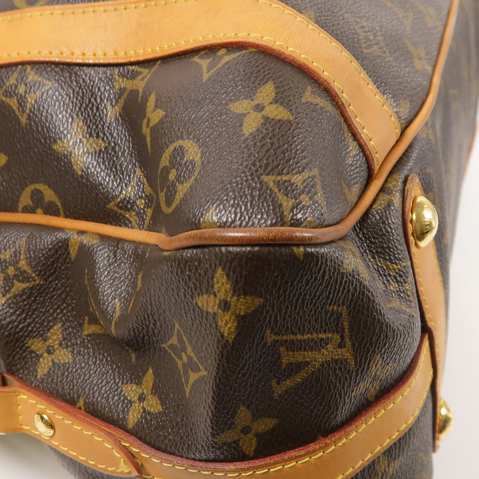 LOUIS VUITTON LV GHW Stresa GM Shoulder Bag M51188 Monogram Brown