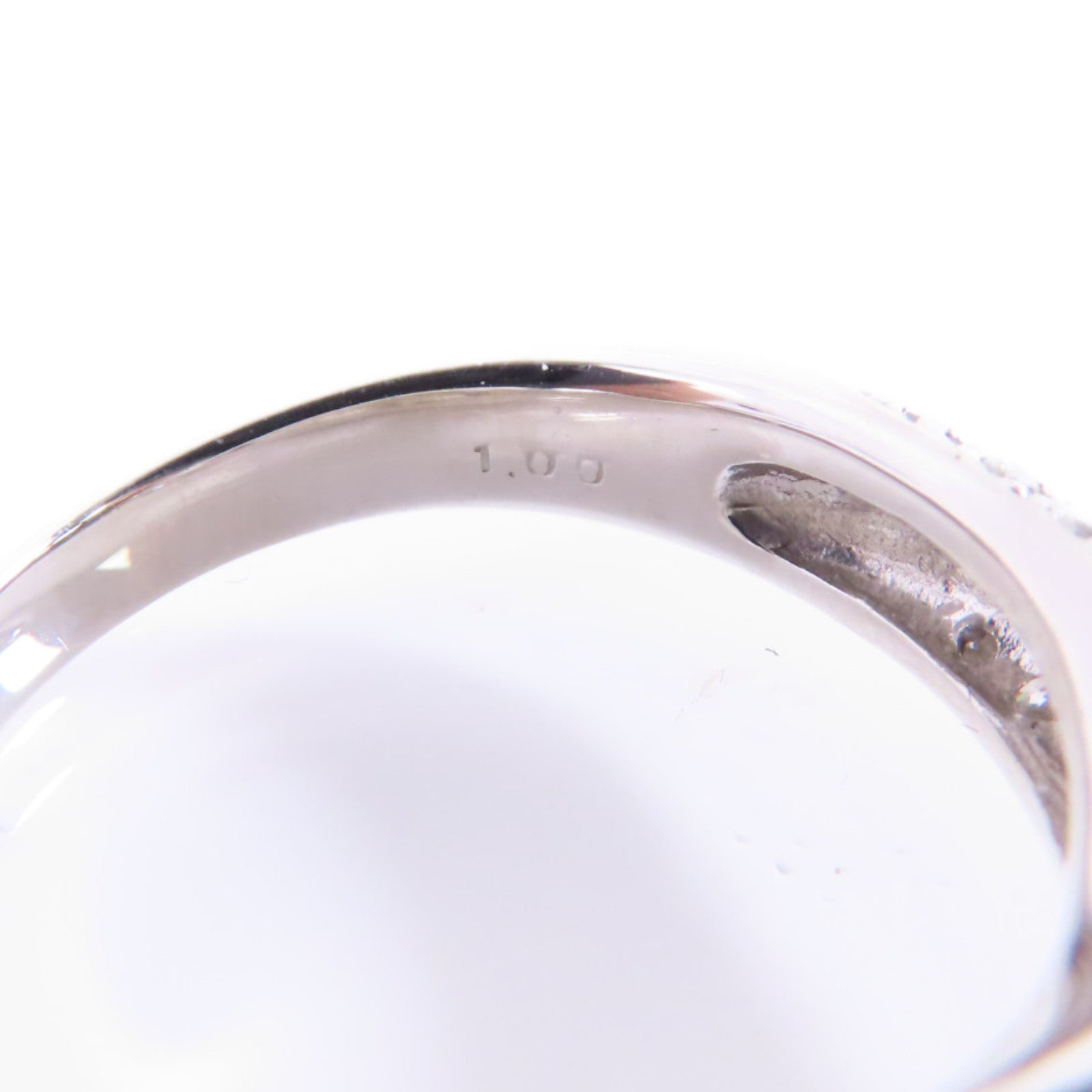 JEWELRY PT900鉑金/鑽石Diamond Ring戒指US#7.25