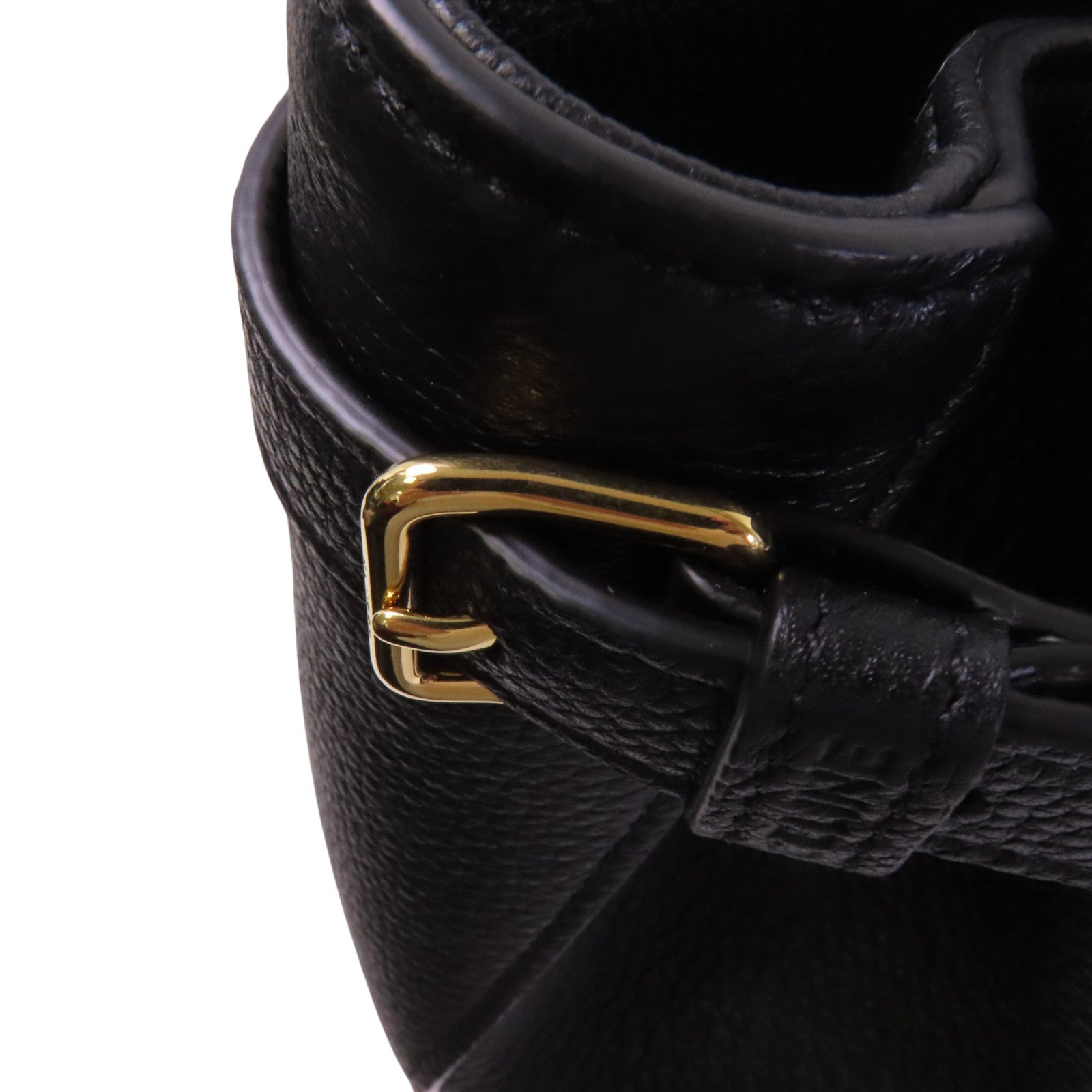 CELINE 牛皮皮革Shoulder Bag金扣肩背袋