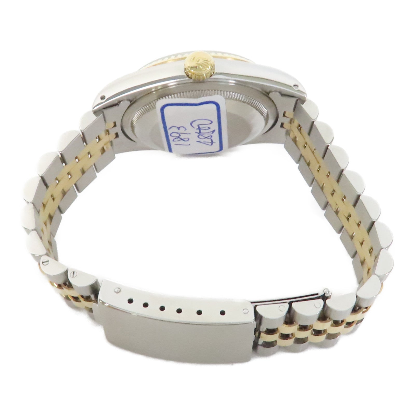 ROLEX Datejust 36mm 18K金/不鏽鋼手錶自動機芯藍色