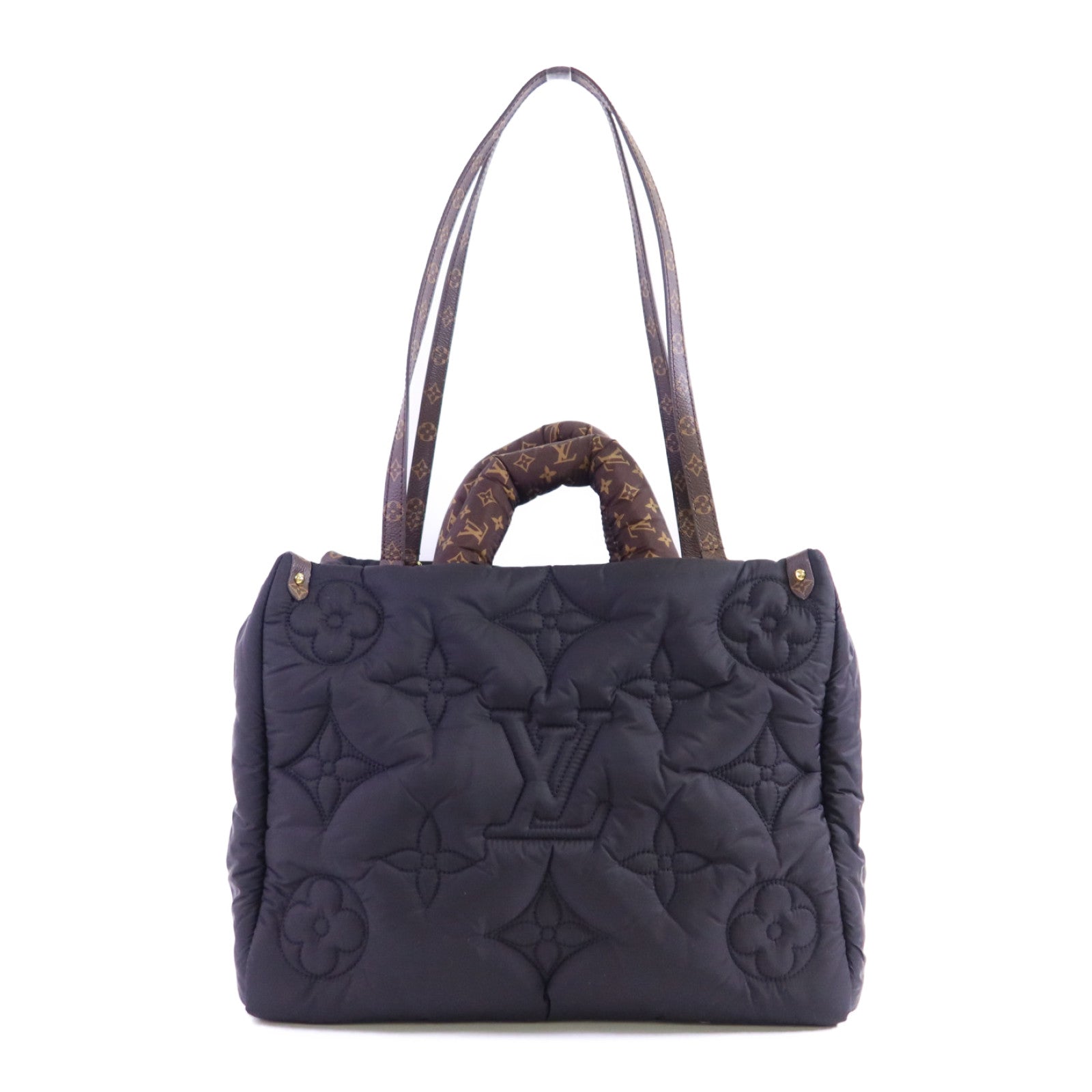 LOUIS VUITTON LV Pillow On The Go MM金扣手挽肩背兩用袋