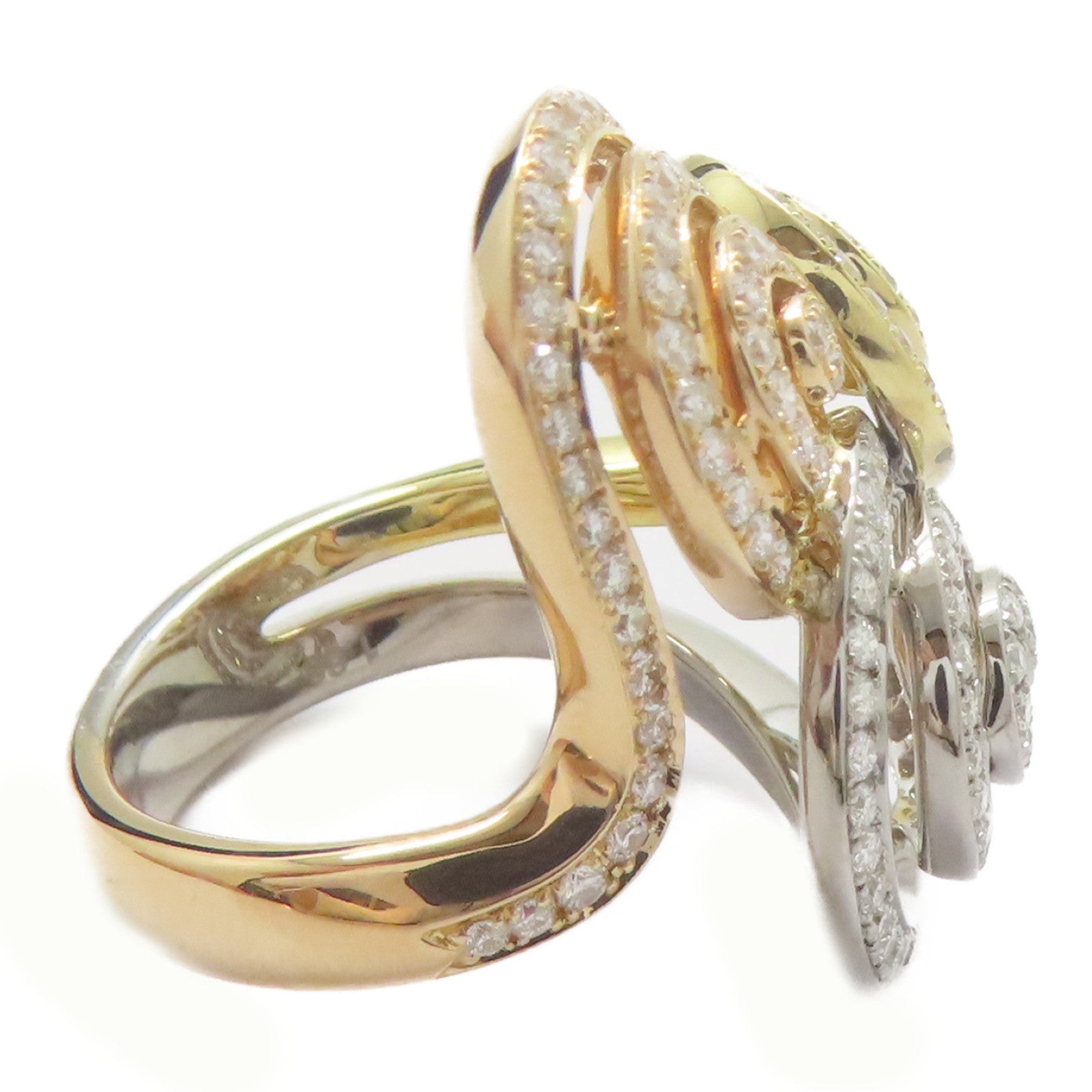 JEWELRY 18K玫瑰金/白金/黃金Diamond Ring 1.68ct鑽石戒指US#7.25