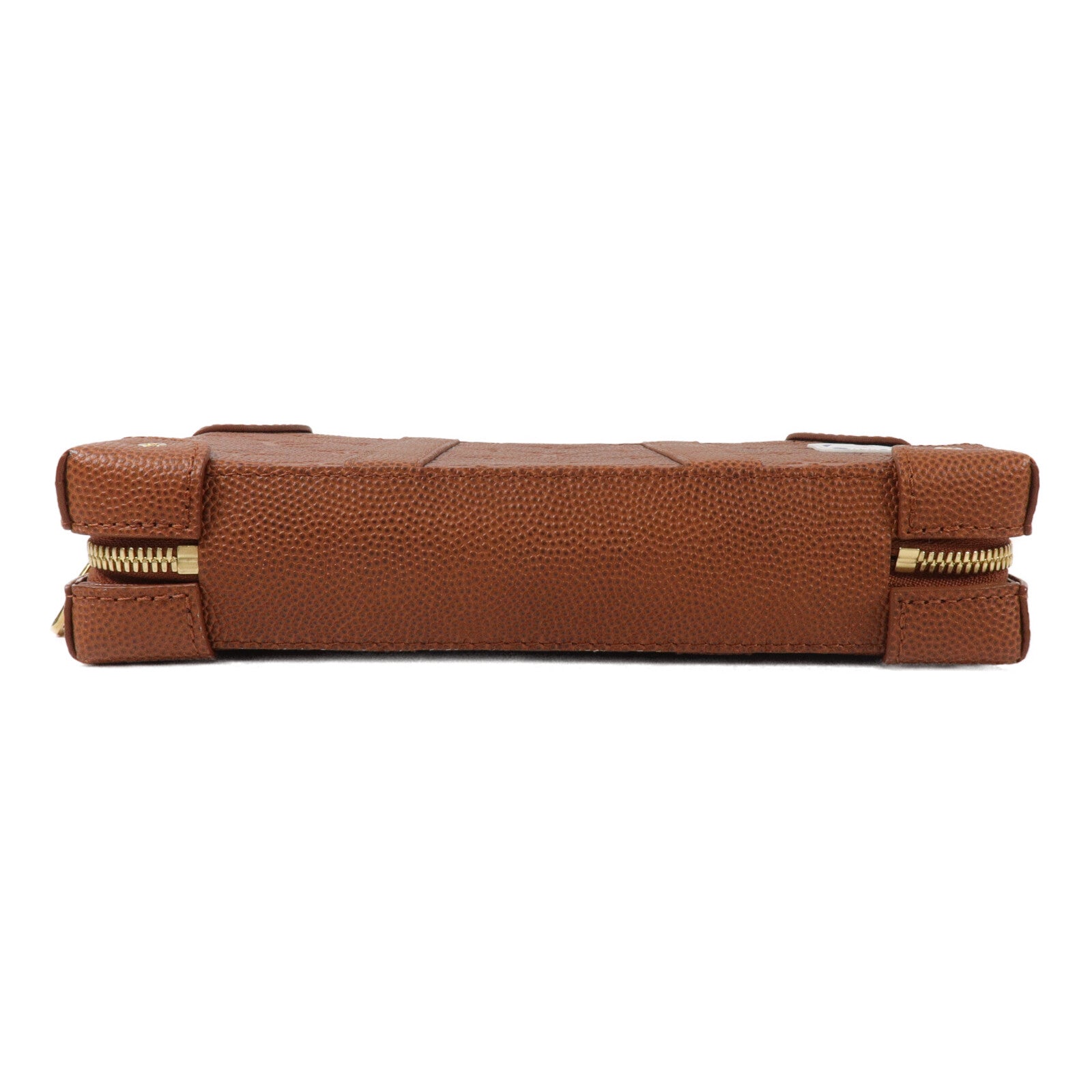 LOUIS VUITTON Monogram Taurillon LVxNBA Soft Trunk Wearable肩背袋