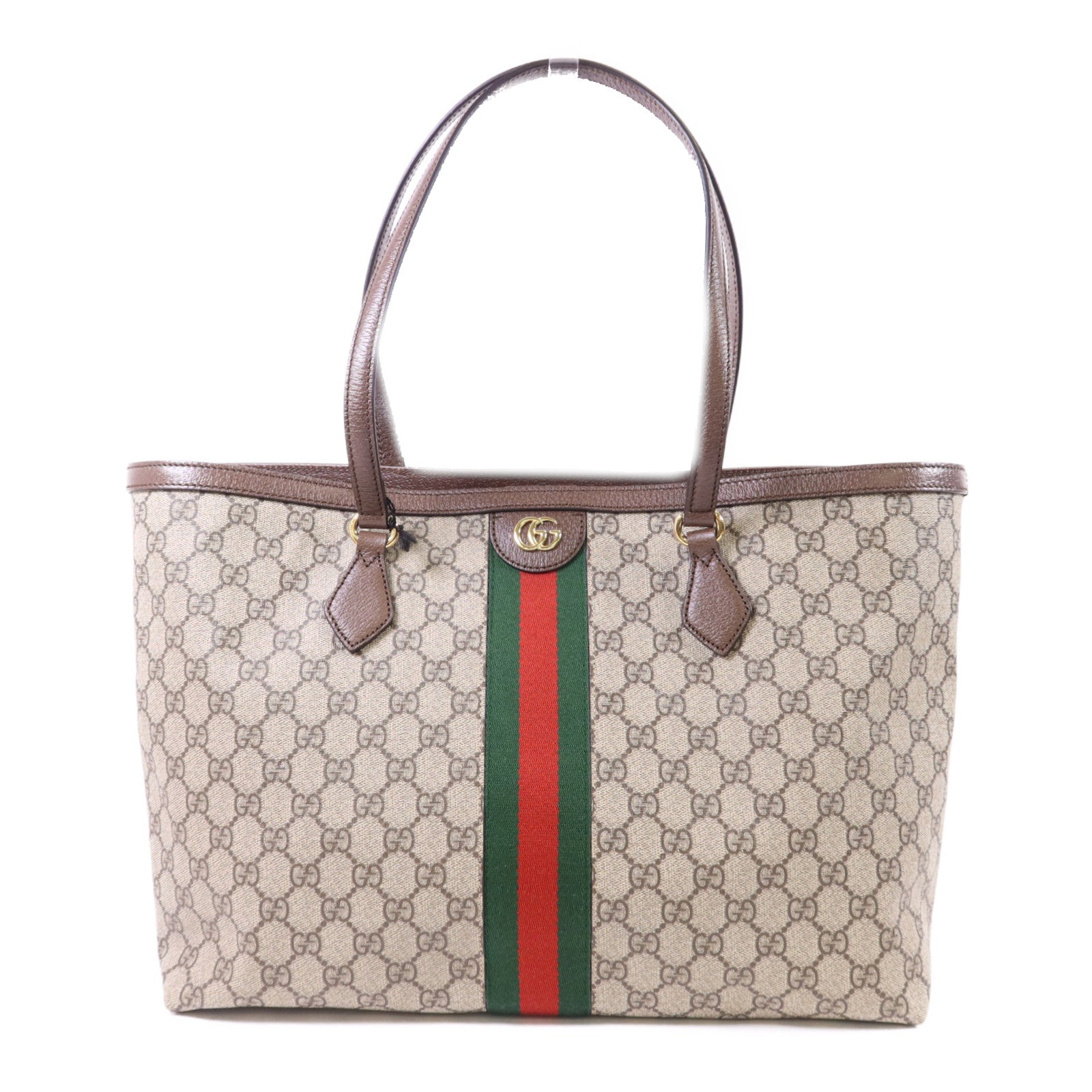 GUCCI 塗層帆布Ophidia Tote Bag Large金扣手挽袋