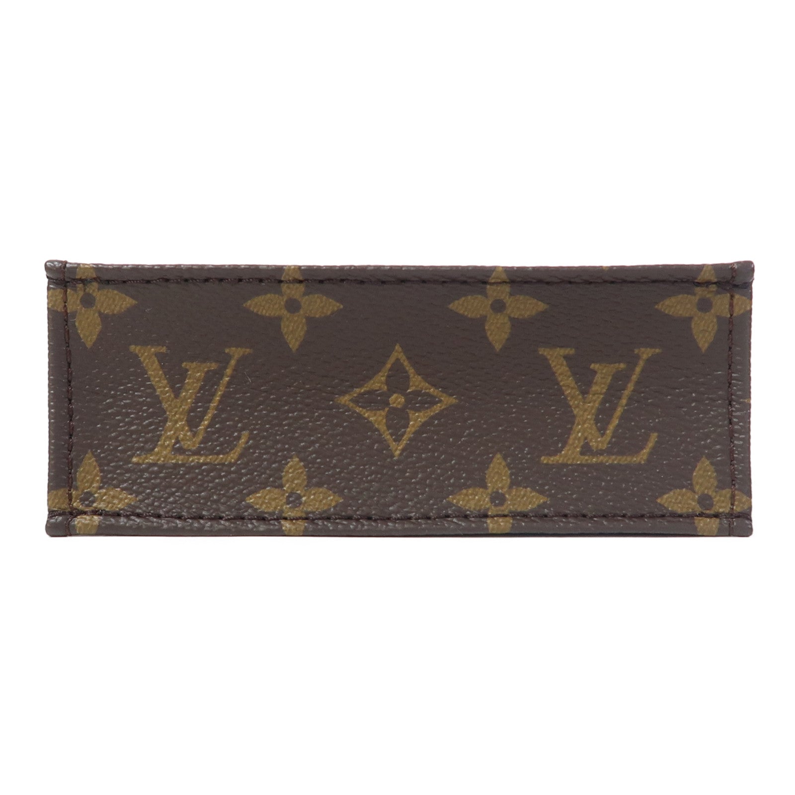 LOUIS VUITTON 【激減優惠】Monogram Petit Sac Plat金扣手挽肩背兩用袋啡色