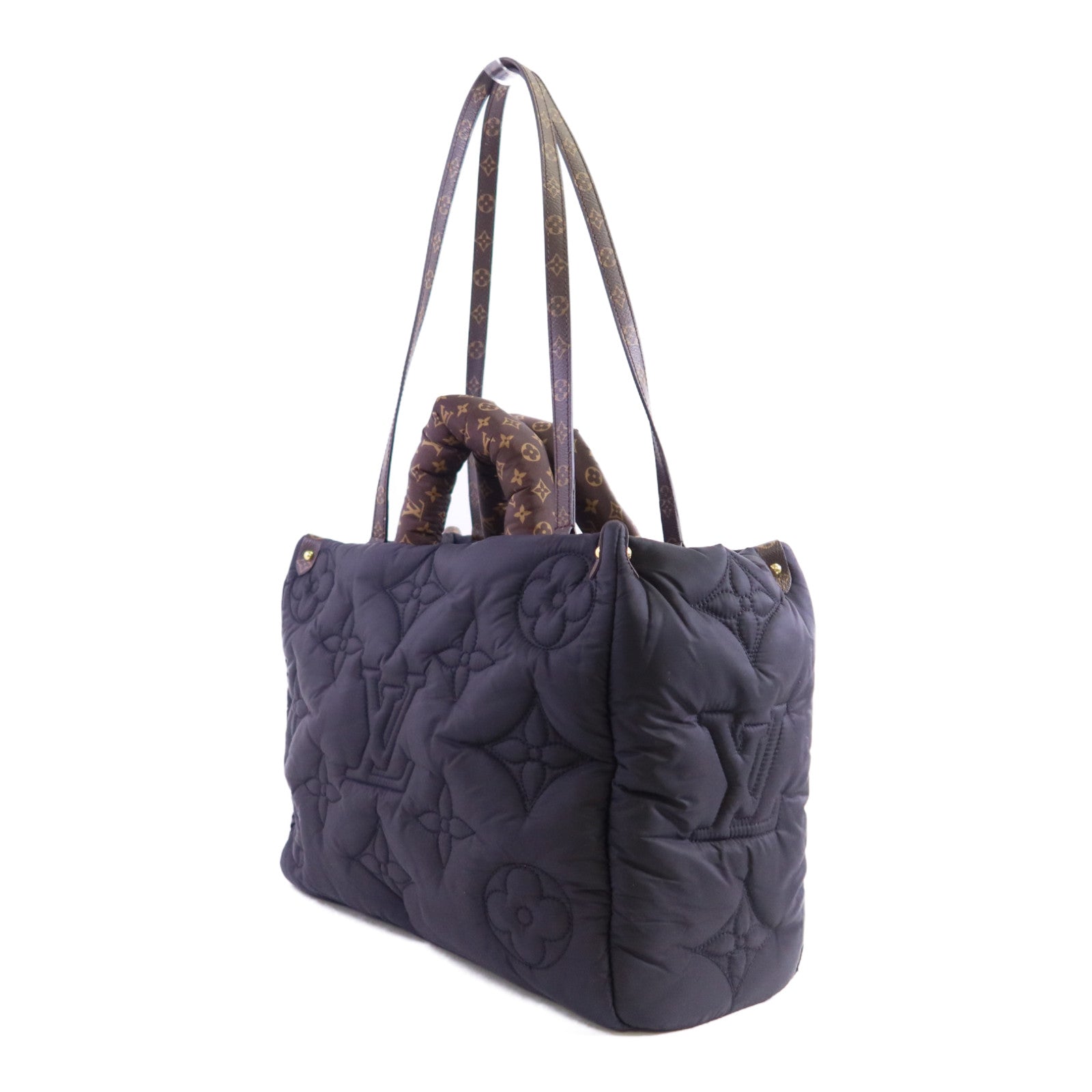 LOUIS VUITTON LV Pillow On The Go MM金扣手挽肩背兩用袋