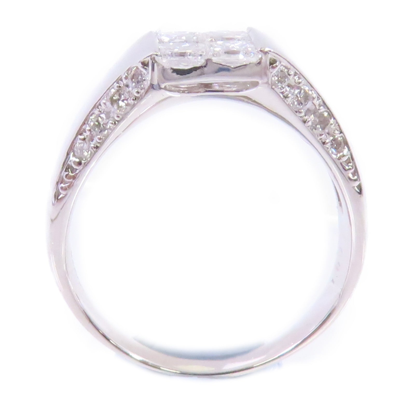 JEWELRY PT900鉑金/鑽石Diamond Ring戒指US#7.25