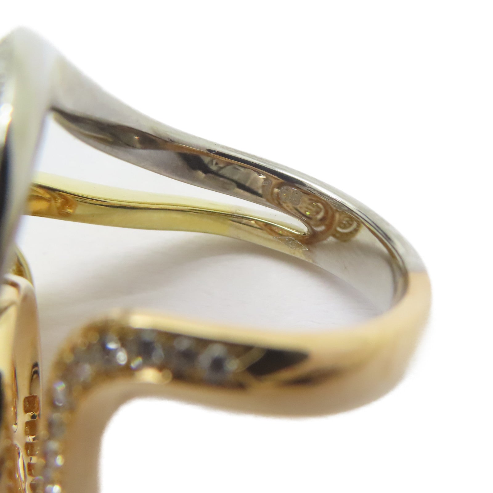 JEWELRY 18K玫瑰金/白金/黃金Diamond Ring 1.68ct鑽石戒指US#7.25