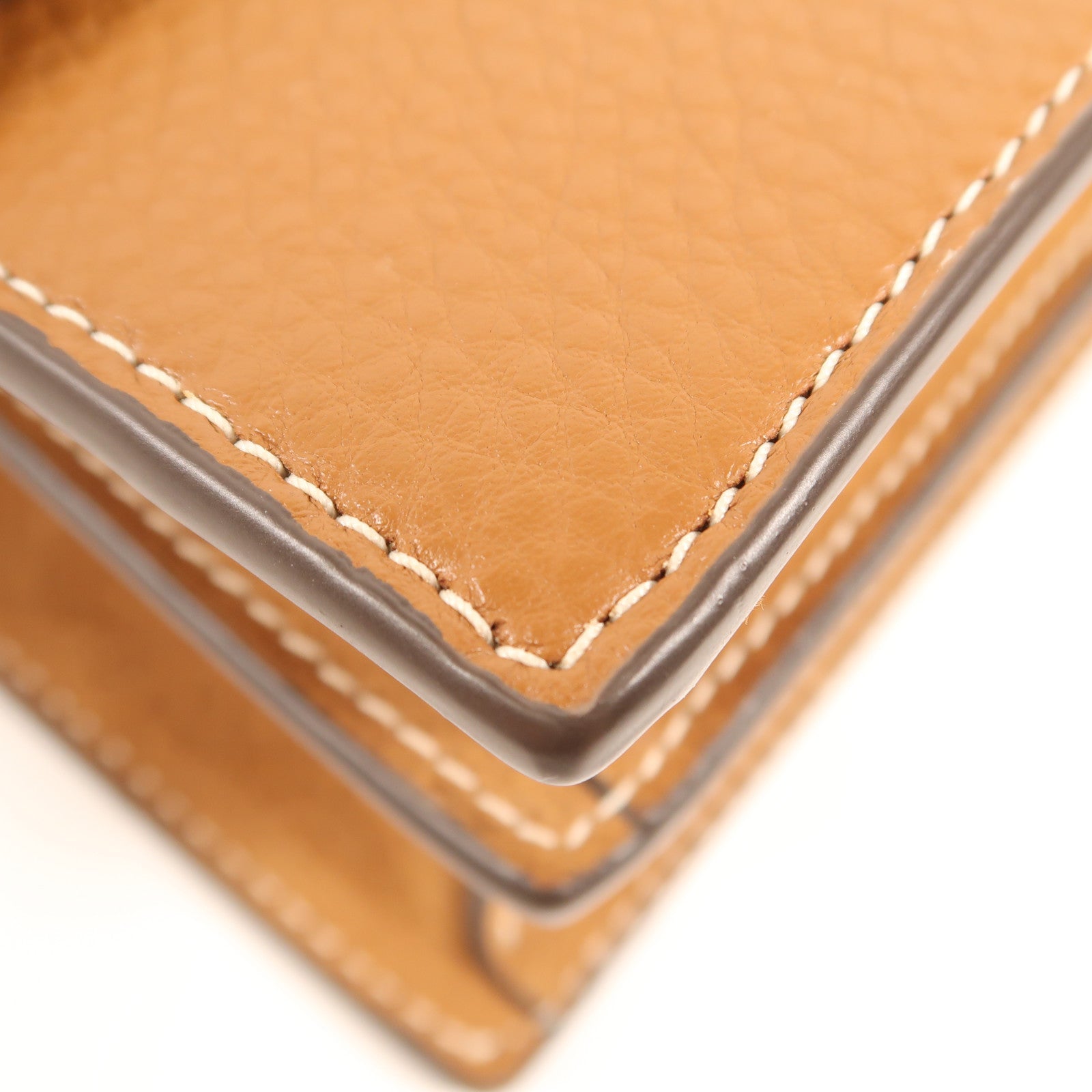 Tory Burch 牛皮皮革Shoulder Bag金扣手挽肩背兩用袋