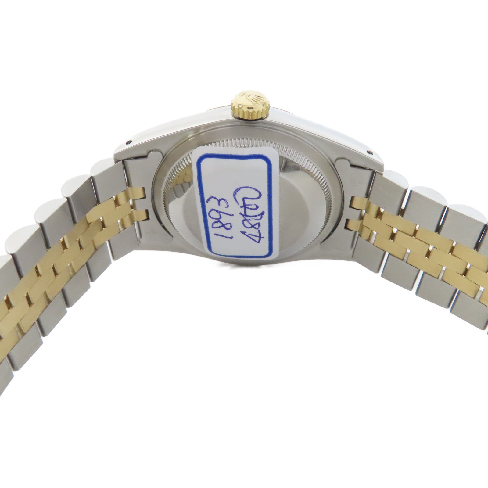 ROLEX Datejust 36mm 18K金/不鏽鋼手錶自動機芯藍色