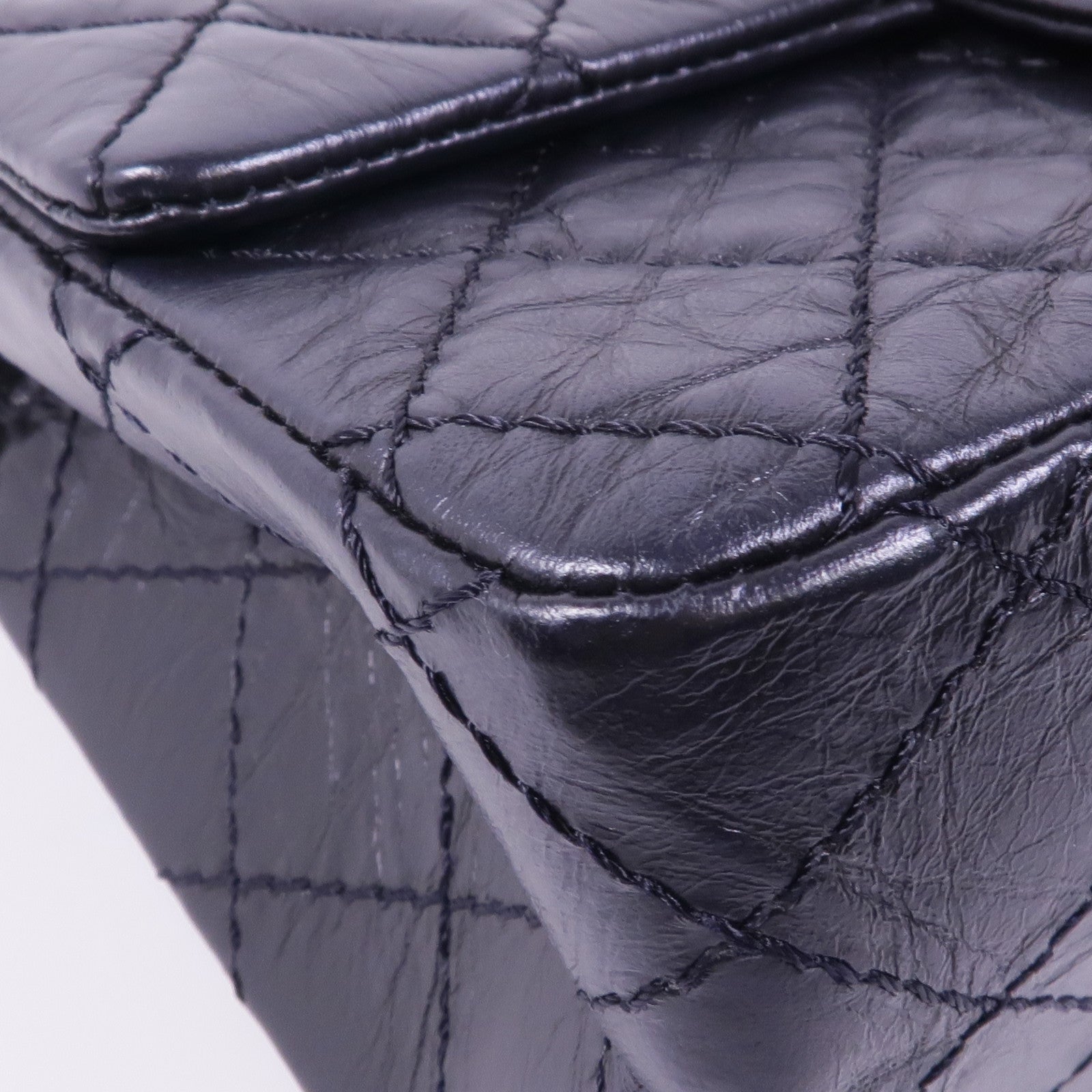 CHANEL 牛皮皮革2.55 Mini金扣肩背袋