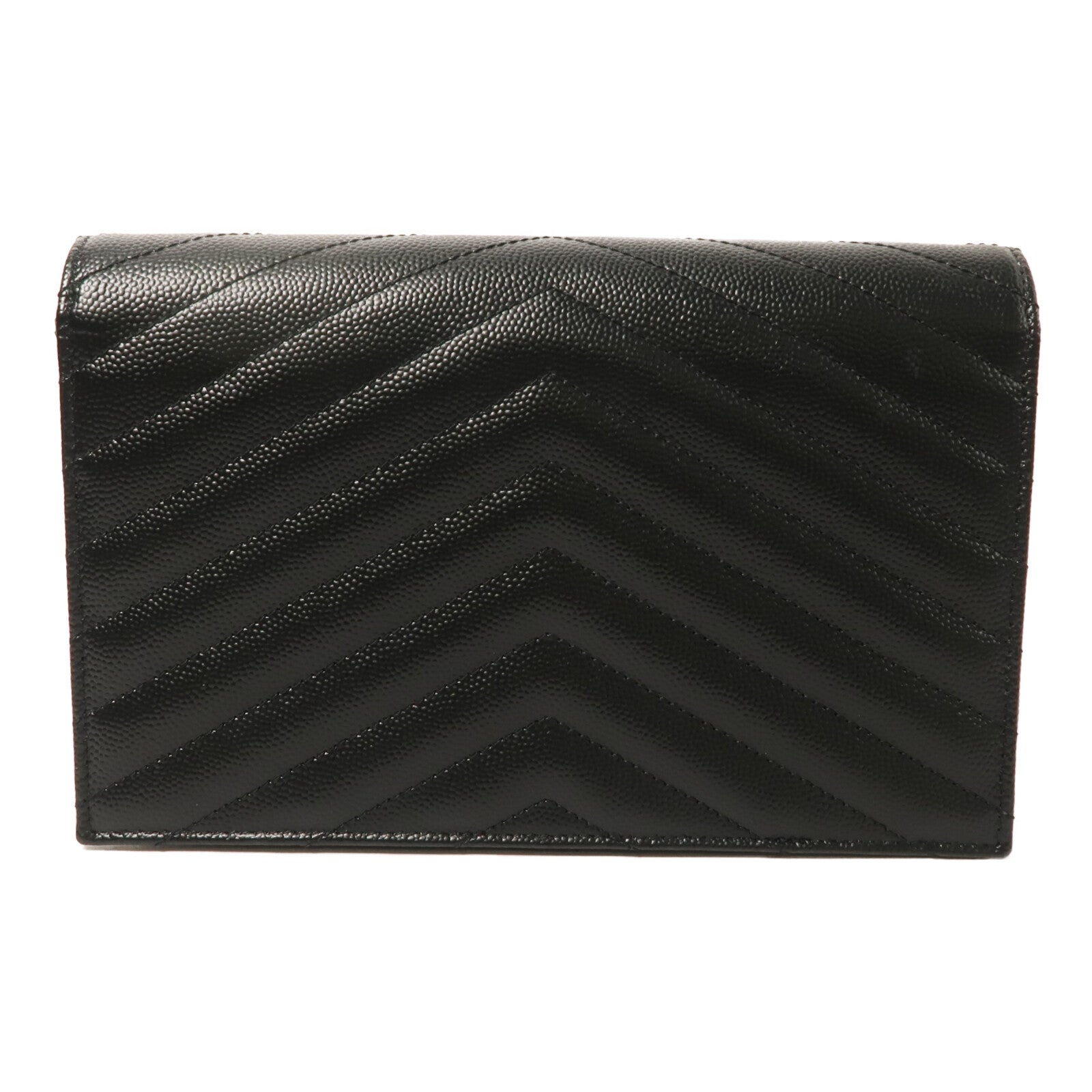 YVES SAINT LAURENT 牛皮皮革Cassandre Envelope Chain Wallet鏈帶肩背袋