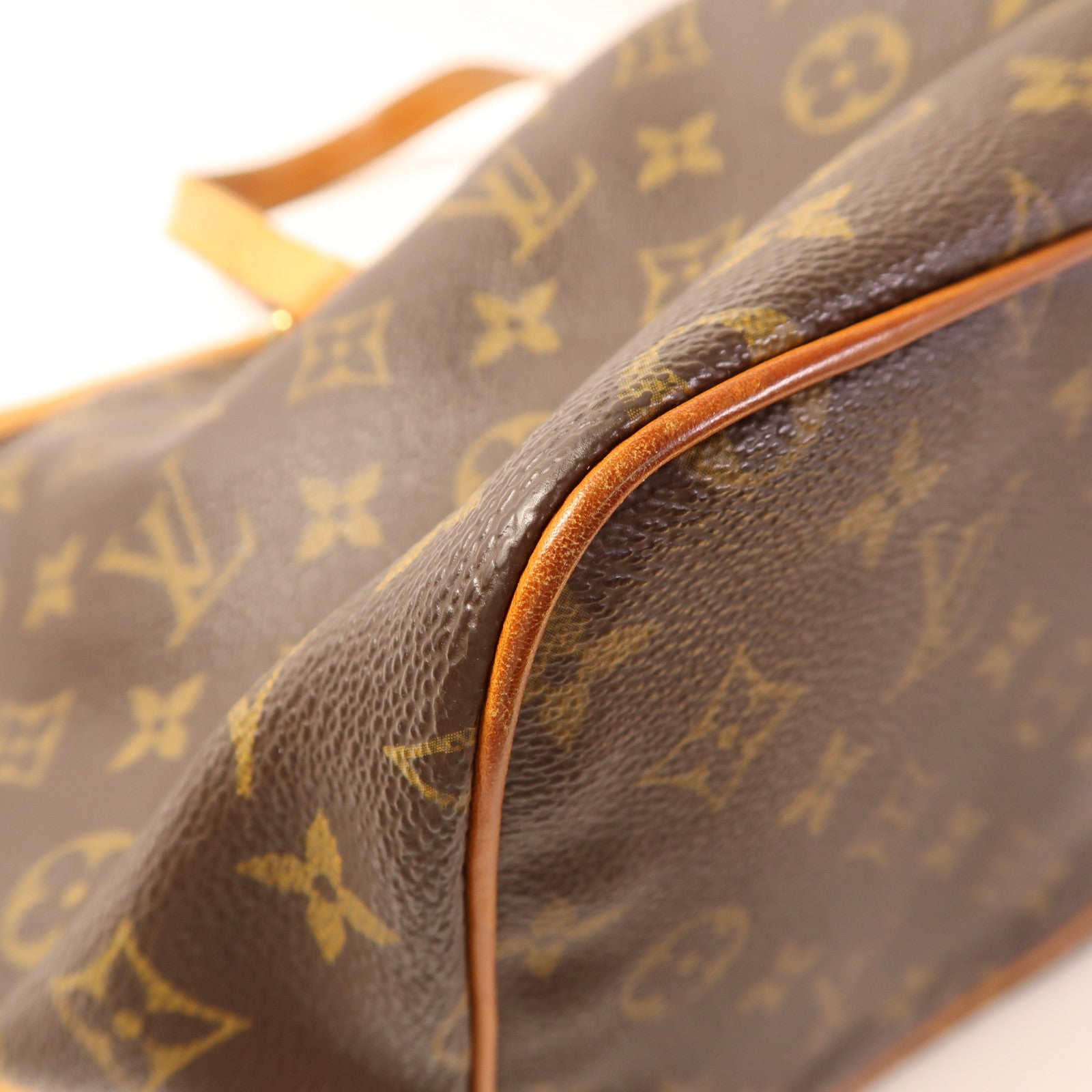 LOUIS VUITTON LV GHW Palermo PM 2 Way Shoulder Bag M40145 Monogram Brown