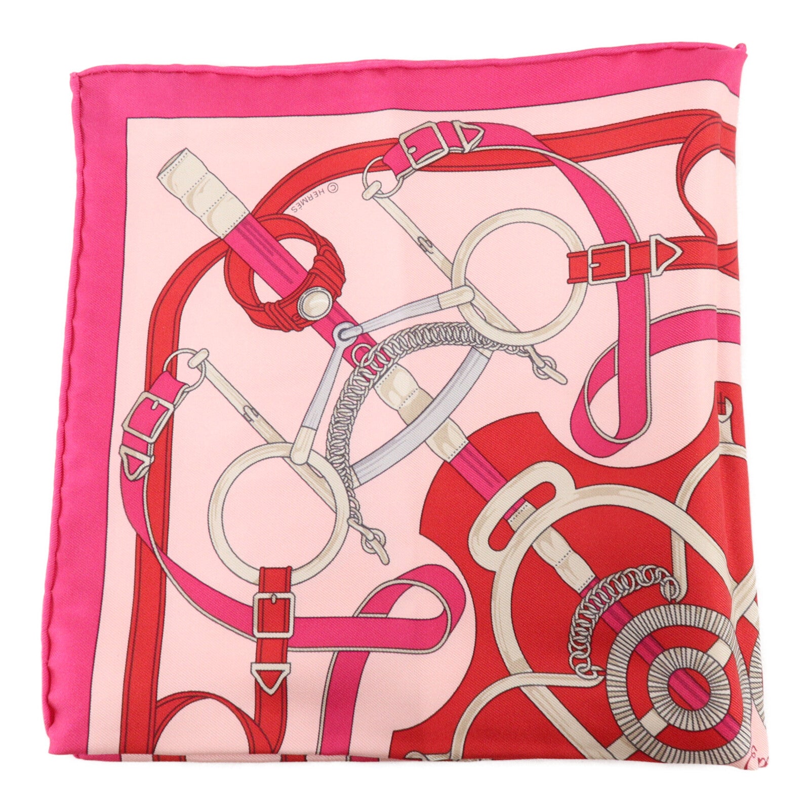 HERMES 絲質Scarf 40x40絲巾