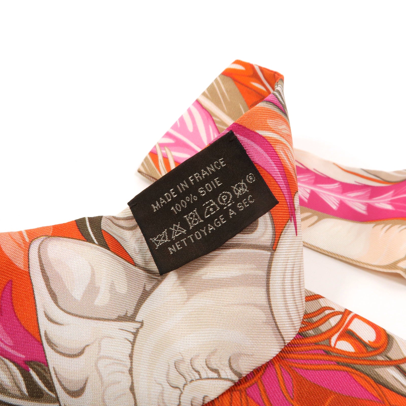 HERMES 絲質Twilly絲巾