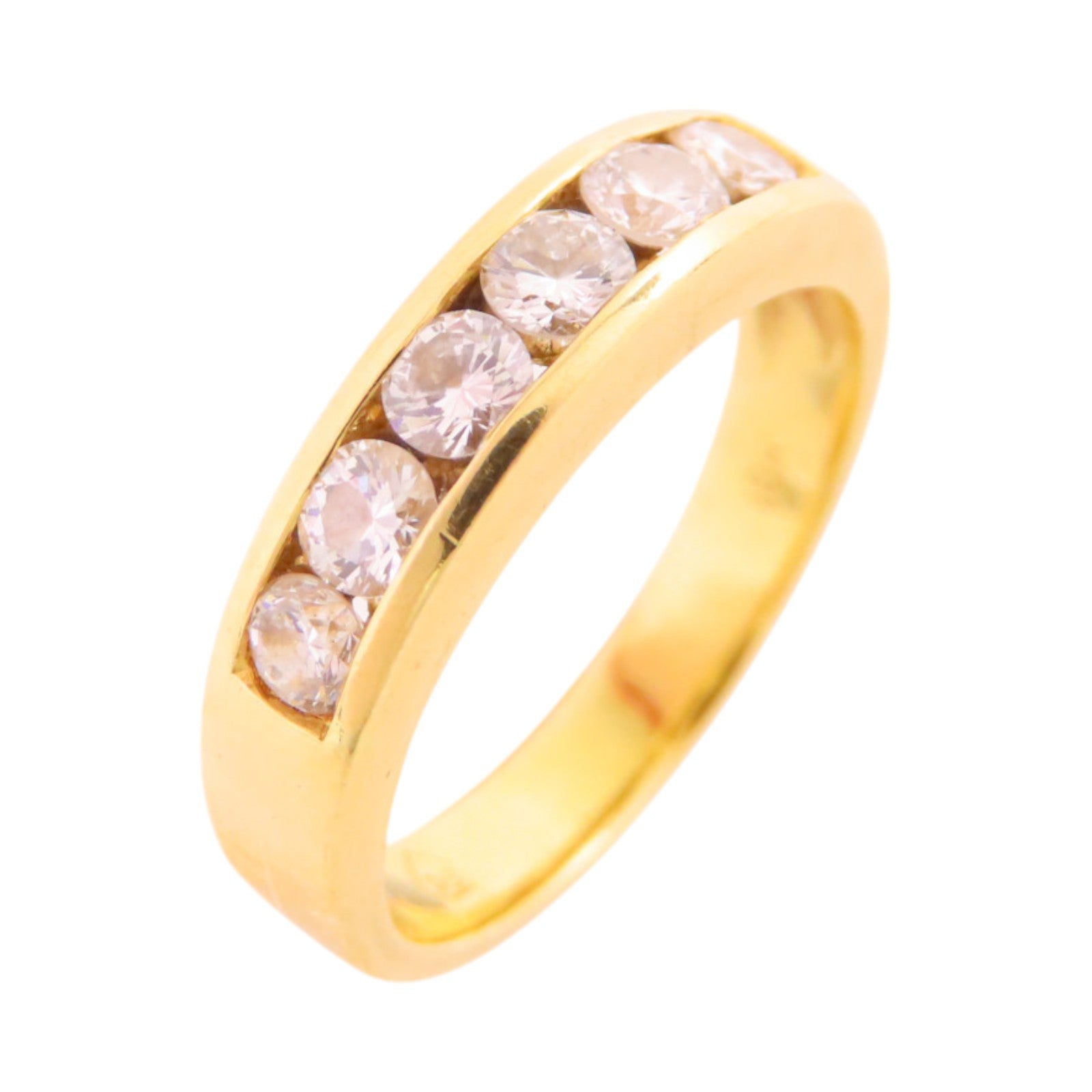 JEWELRY 18K黃金/鑽石Diamond Ring戒指US#5.75