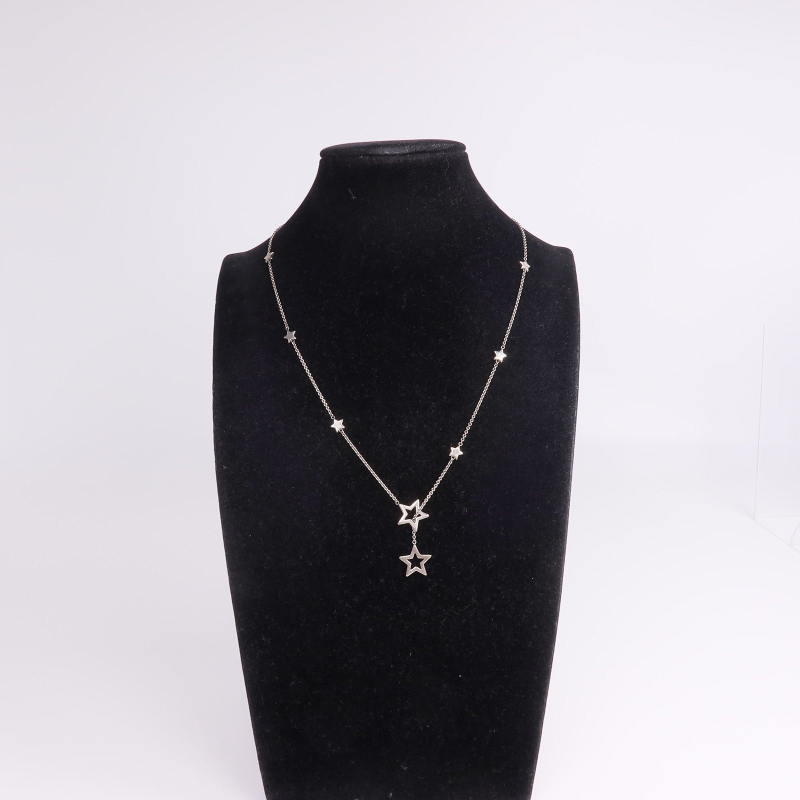 TIFFANY＆CO 925純銀Star Necklace項鍊