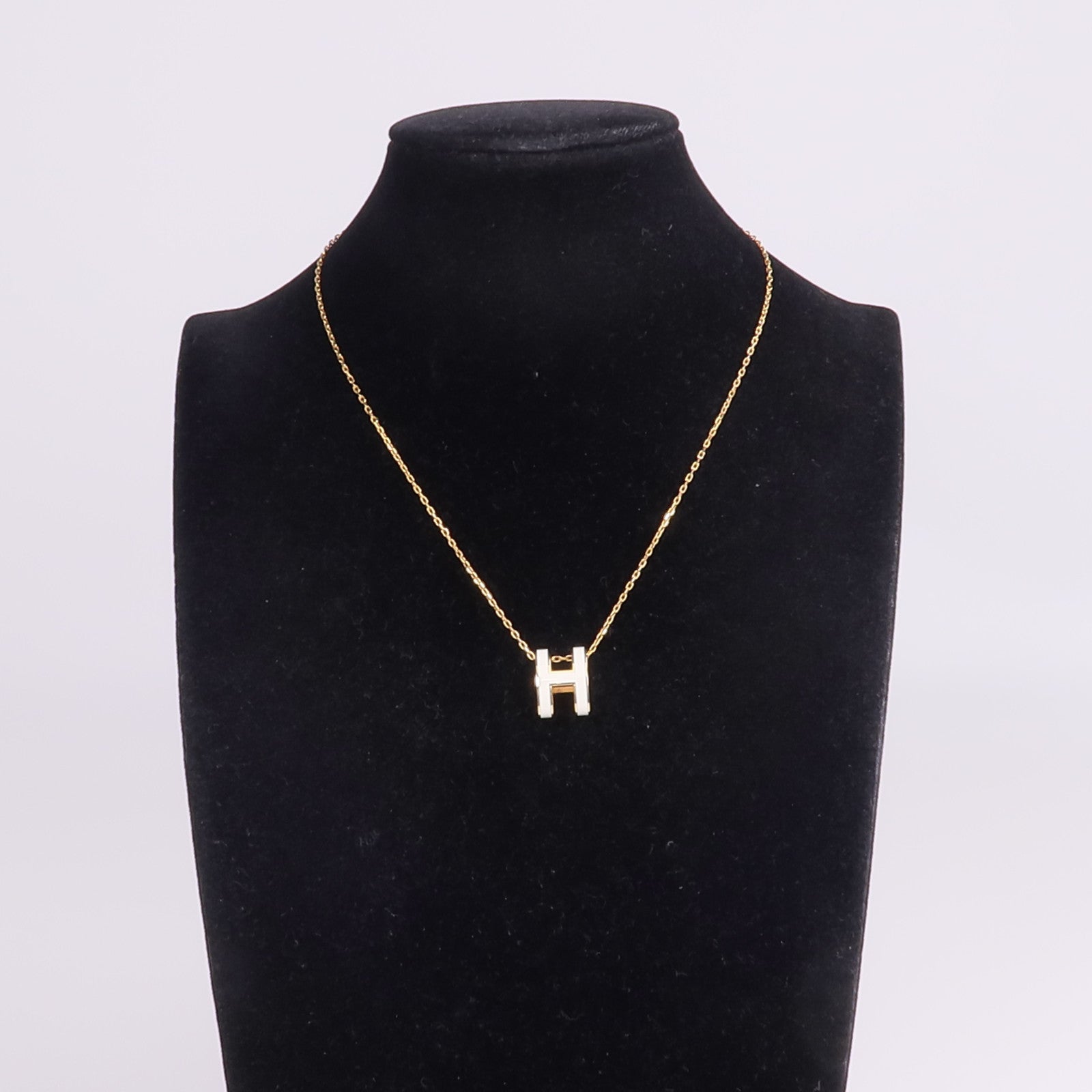 HERMES 金屬Pop H項鍊