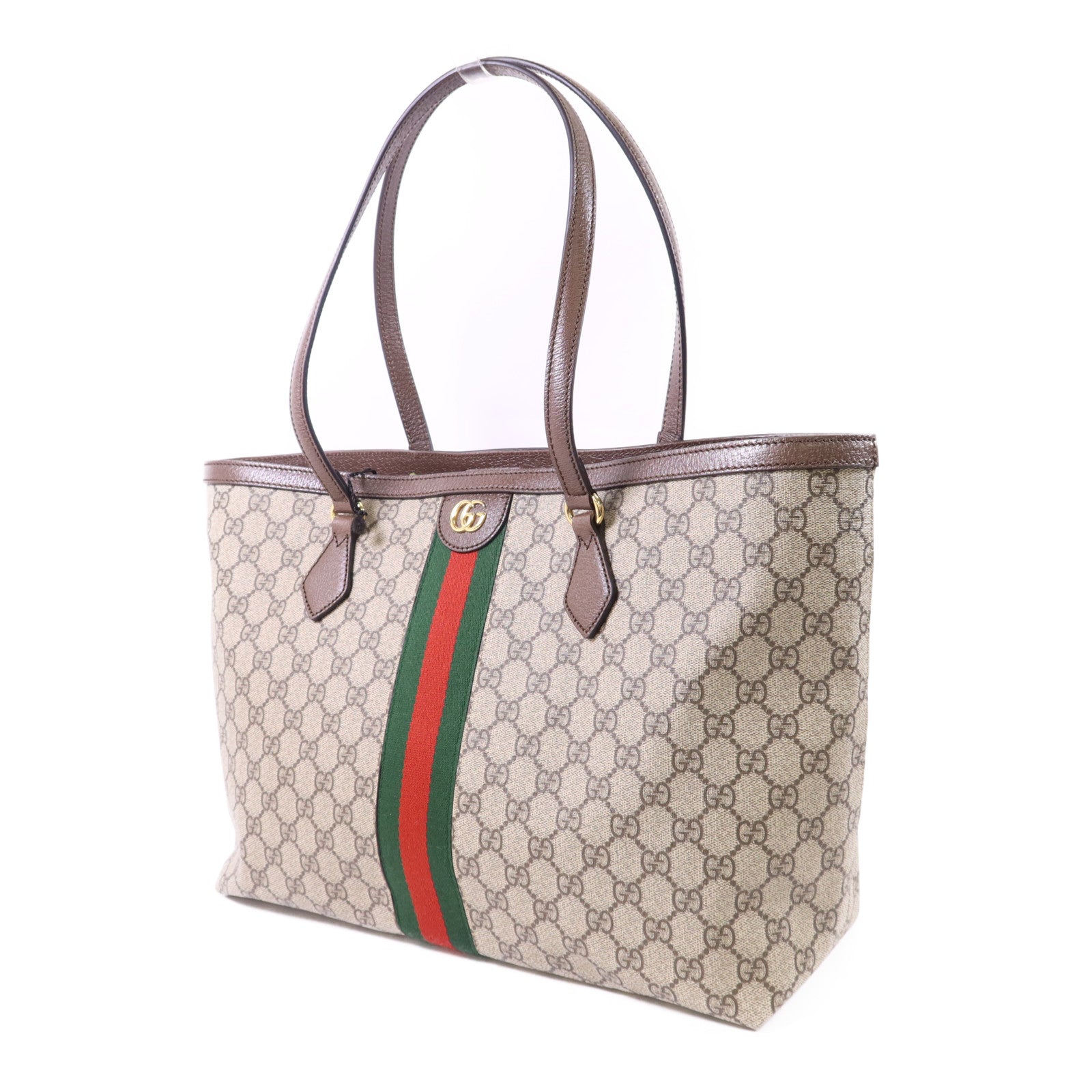 GUCCI 塗層帆布Ophidia Tote Bag Large金扣手挽袋