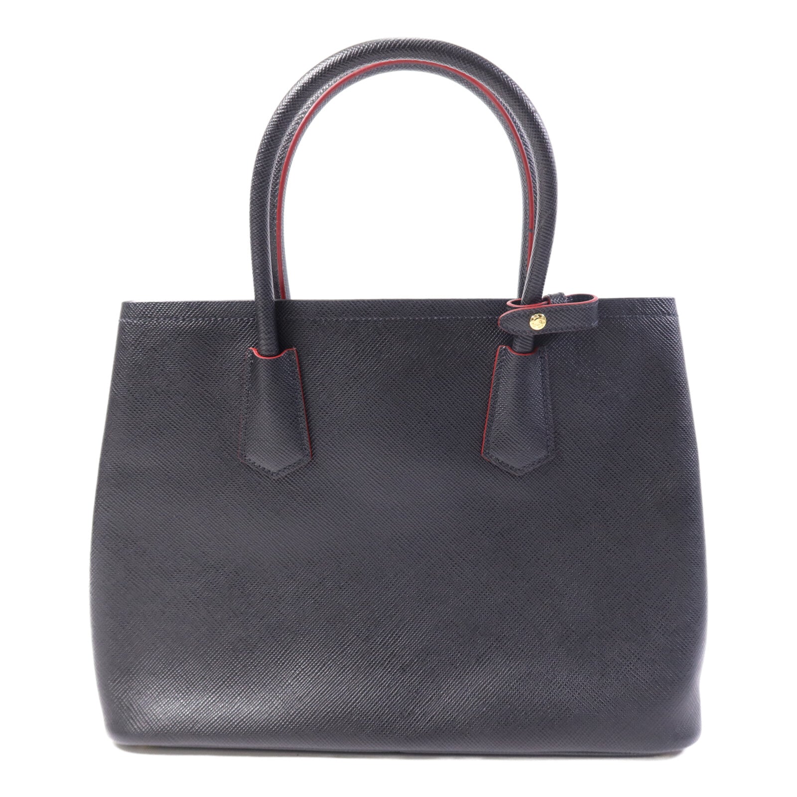 PRADA 牛皮皮革2 Way Shoulder Bag金扣手挽肩背兩用袋