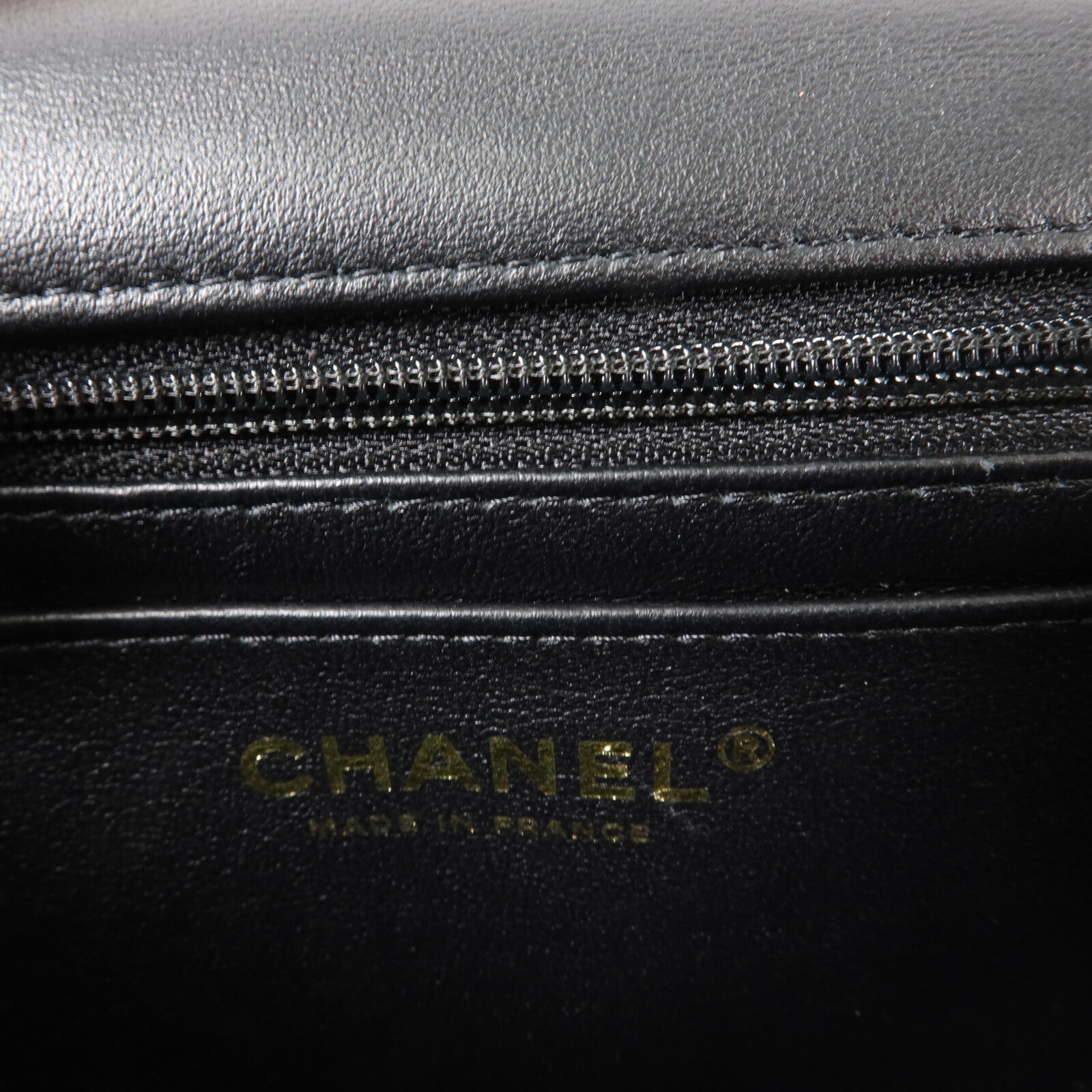 CHANEL 牛皮皮革Chain Shoulder鏈帶肩背袋