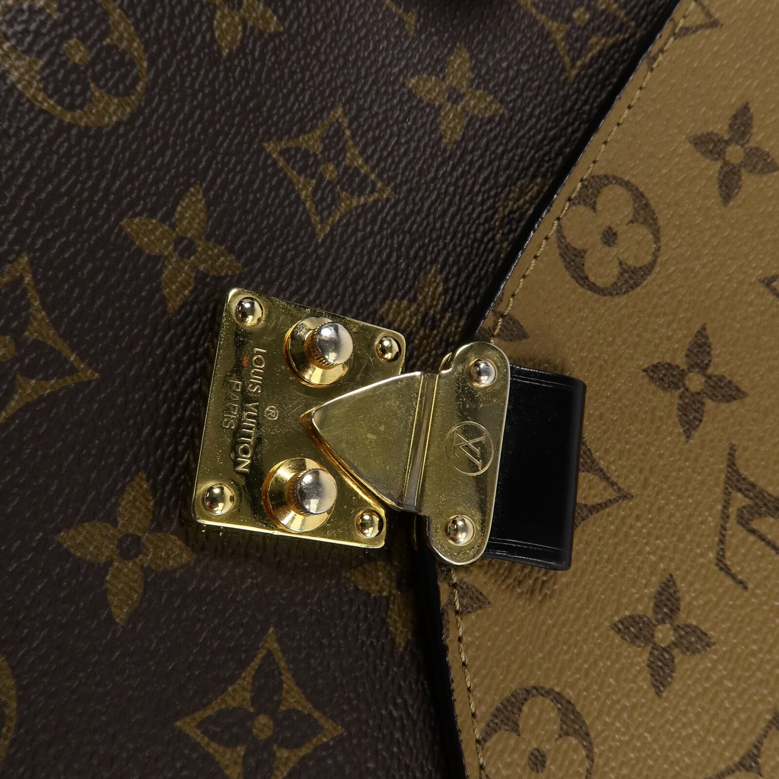 LOUIS VUITTON Monogram Reverse Pochette Metis手挽肩背兩用袋