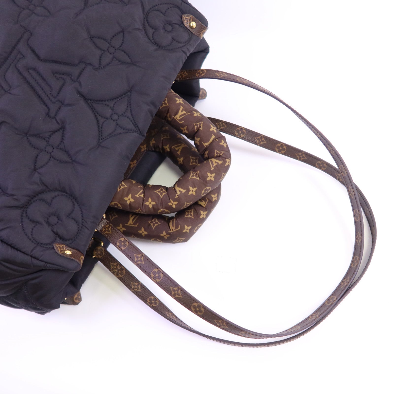 LOUIS VUITTON LV Pillow On The Go MM金扣手挽肩背兩用袋