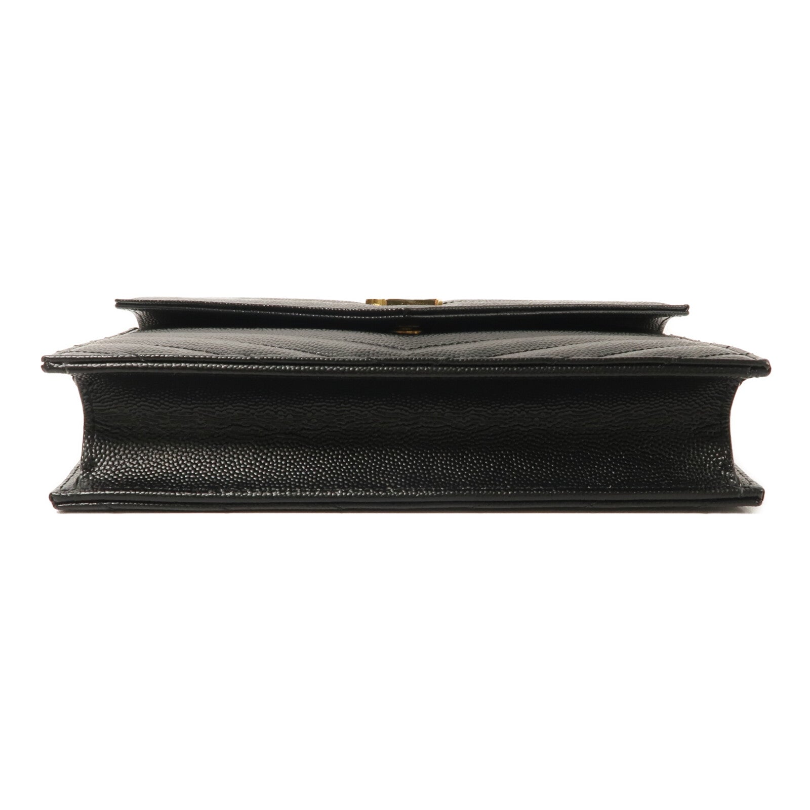 YVES SAINT LAURENT 牛皮皮革Cassandre Envelope Chain Wallet鏈帶肩背袋