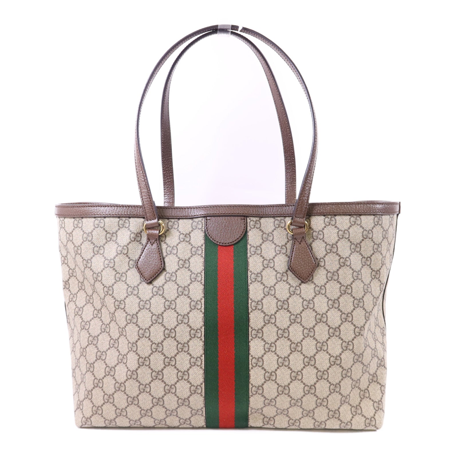 GUCCI 塗層帆布Ophidia Tote Bag Large金扣手挽袋