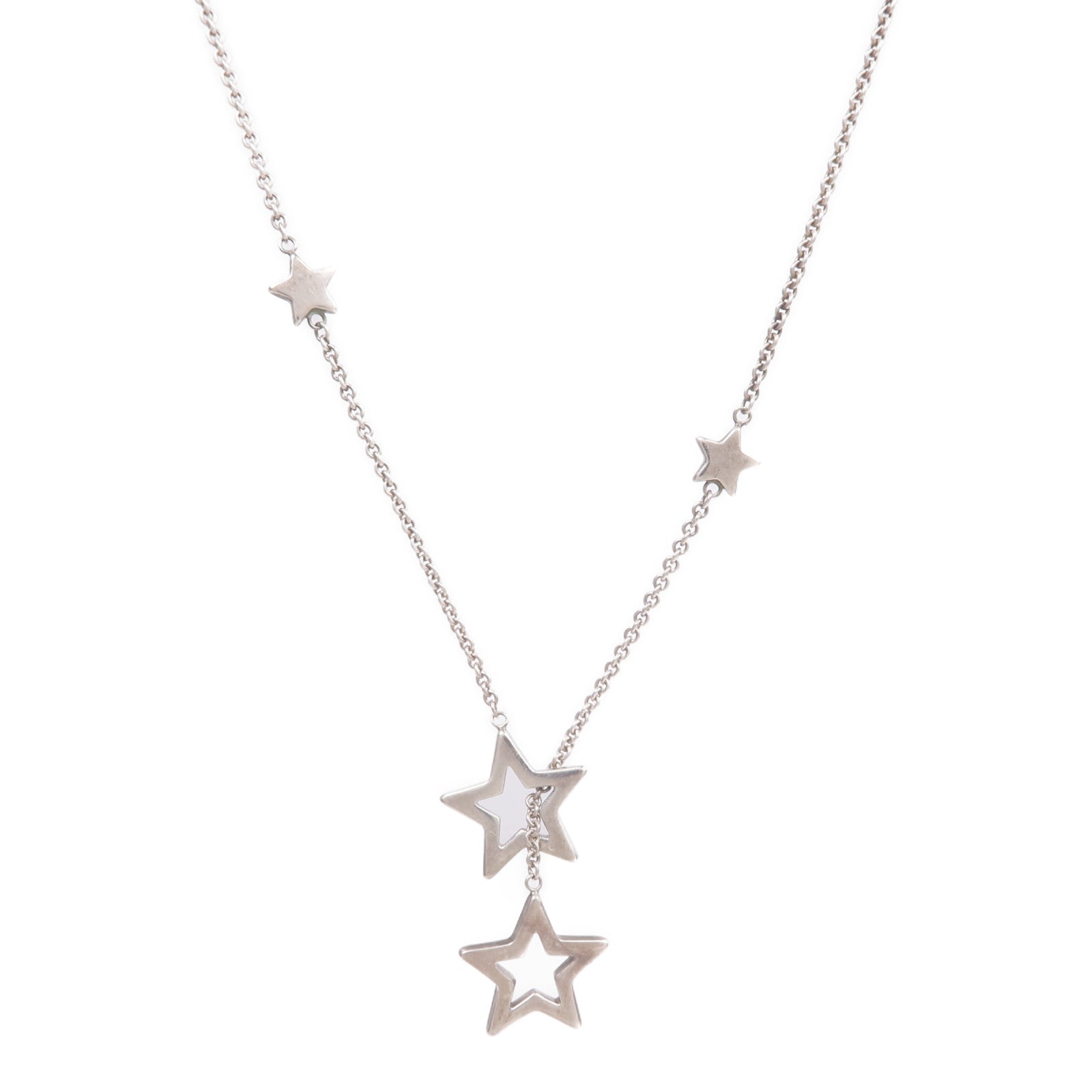 TIFFANY＆CO 925純銀Star Necklace項鍊