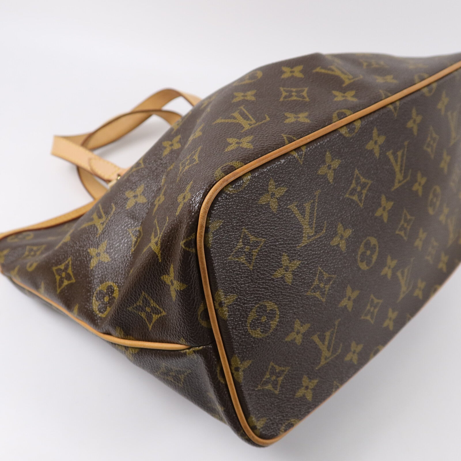 LOUIS VUITTON Monogram Palermo PM手挽肩背兩用袋棕色