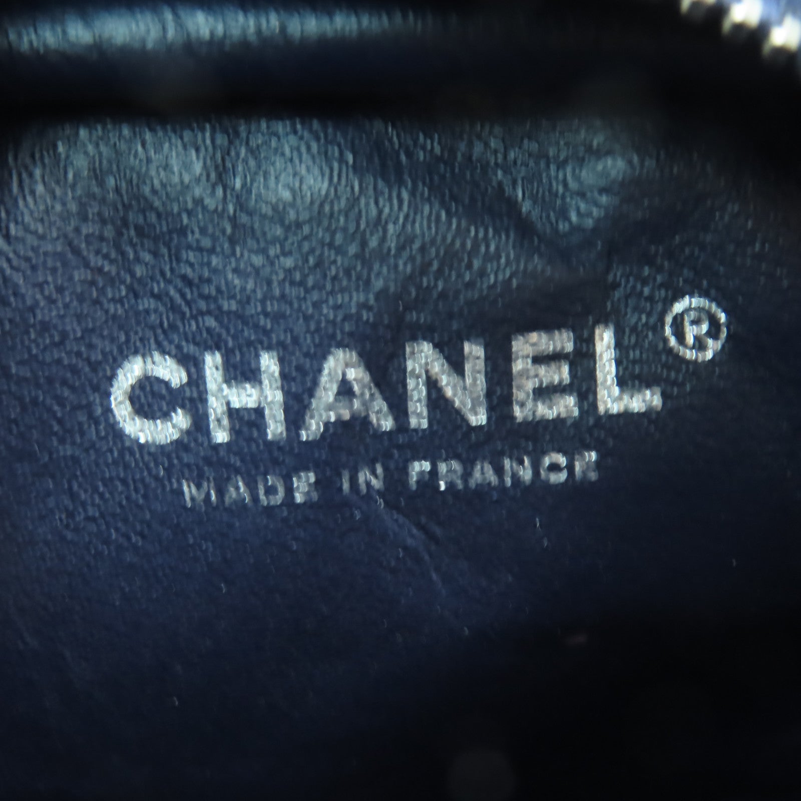 CHANEL 【清倉大減價】軟呢/牛仔布2.55Chain Shoulder Bag銀扣鏈帶肩背袋藍色