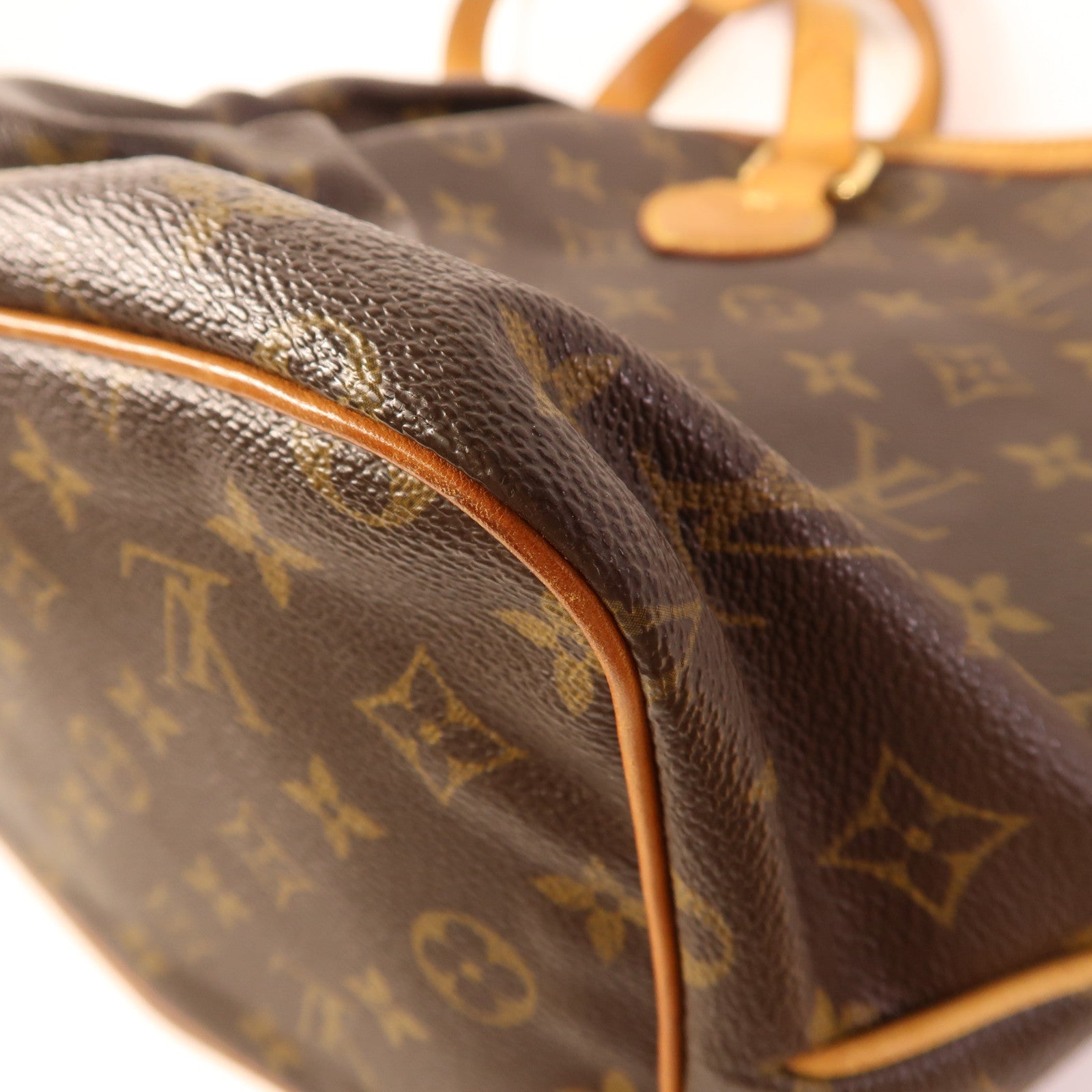 LOUIS VUITTON LV GHW Palermo PM 2 Way Shoulder Bag M40145 Monogram Brown