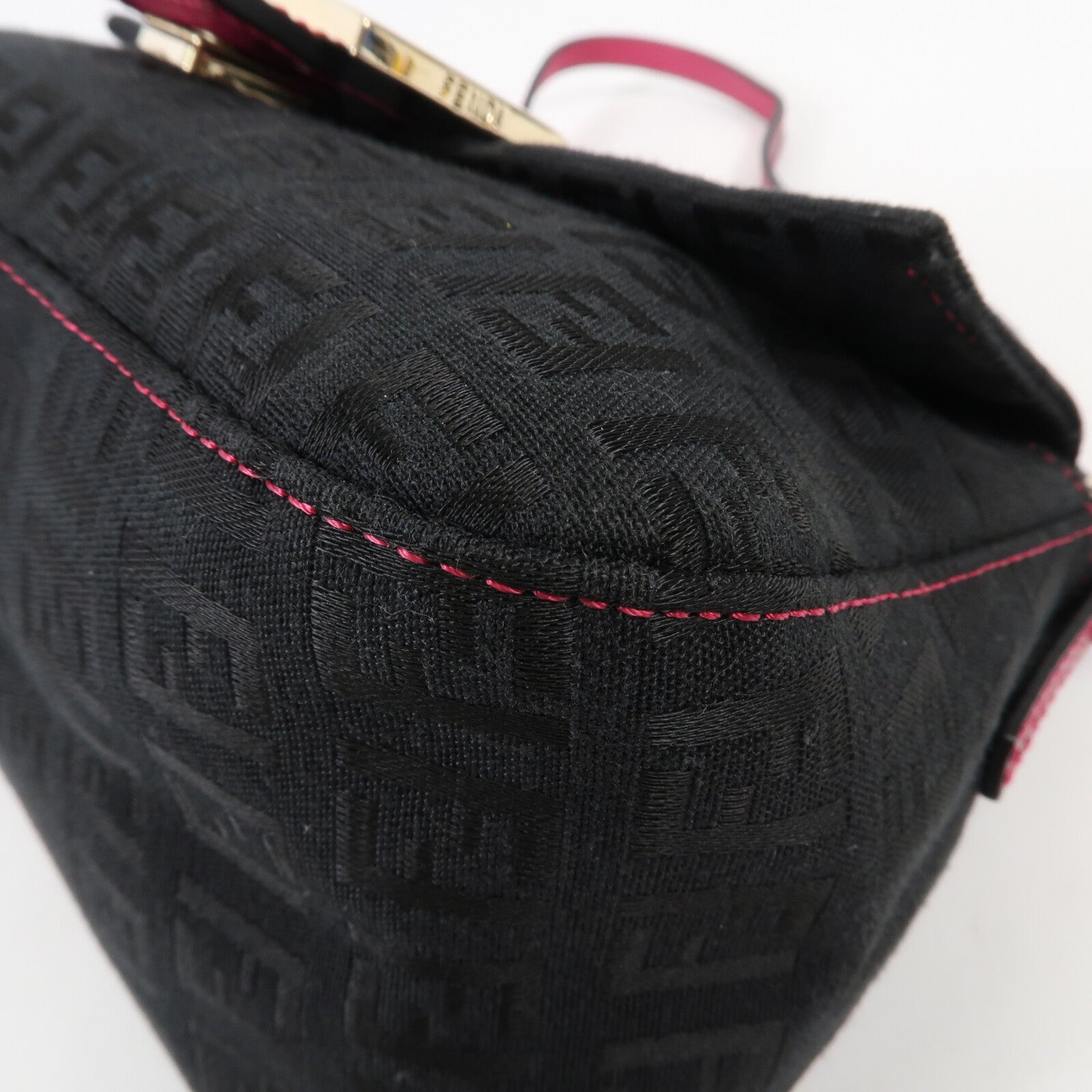 FENDI 帆布Hand Bag金扣手挽袋