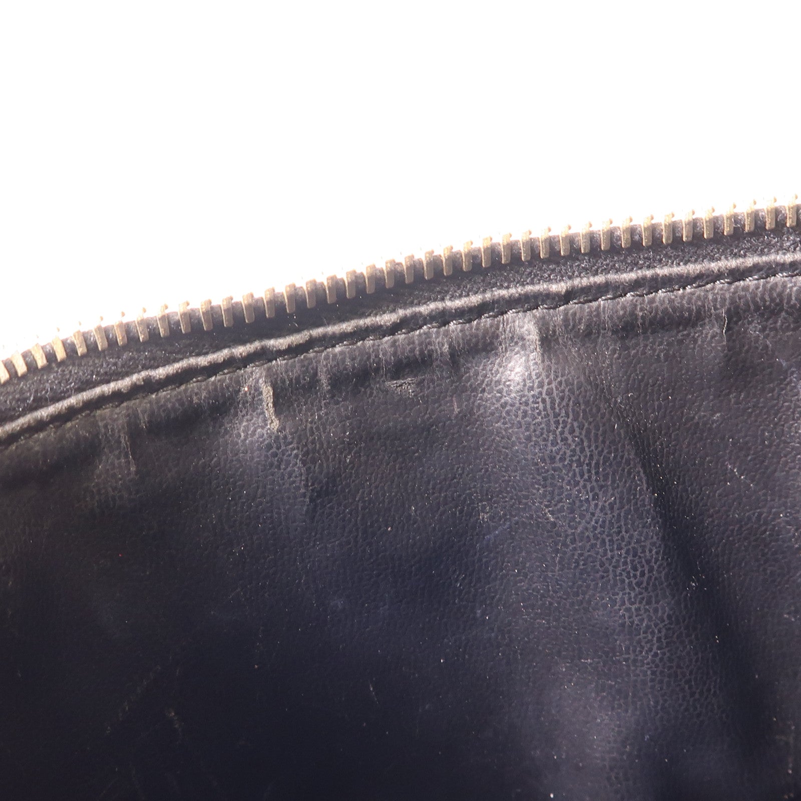 CHANEL 牛皮皮革Vintage Vanity Case金扣手挽袋