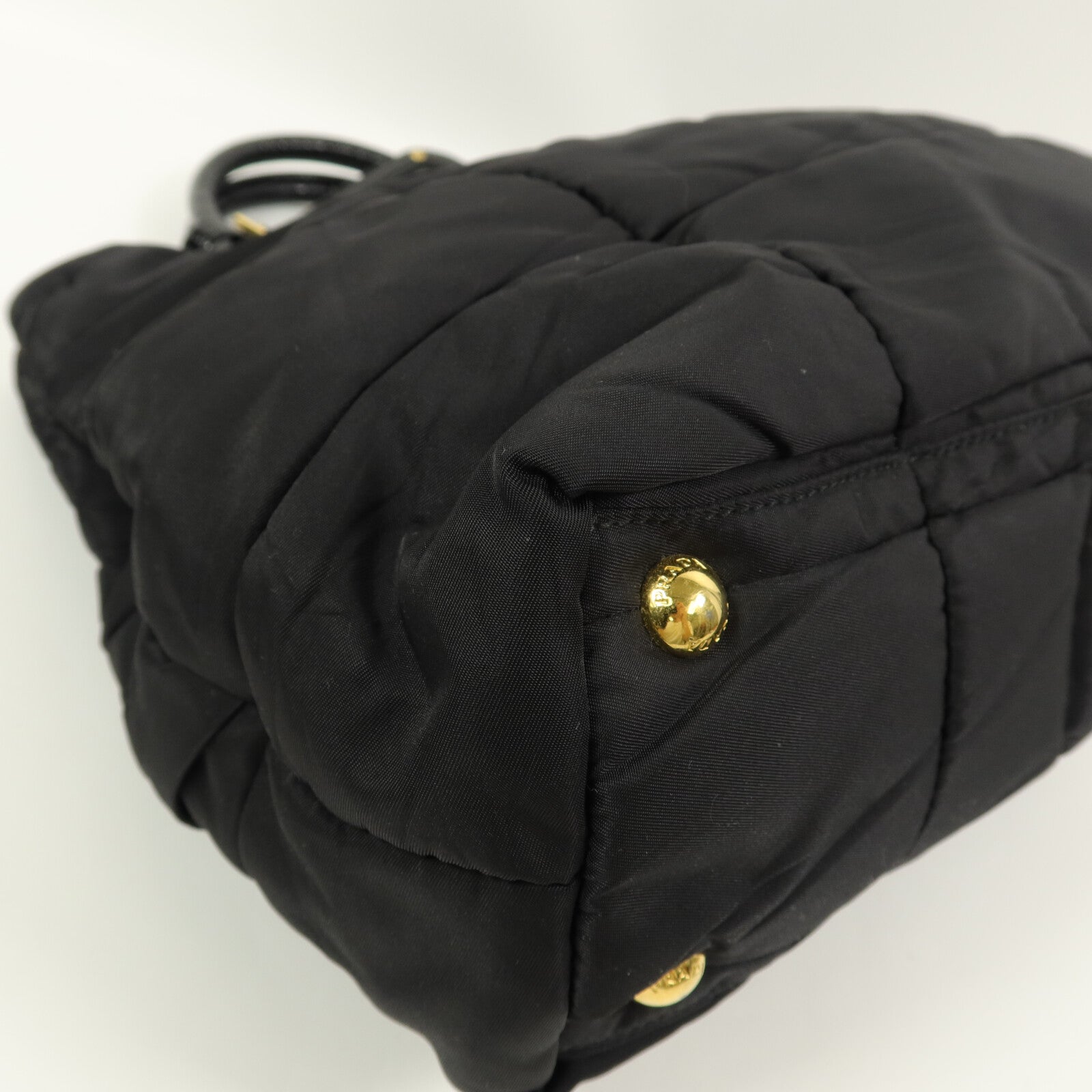 PRADA 尼龍Crispy Nylon Handbag手挽肩背兩用袋